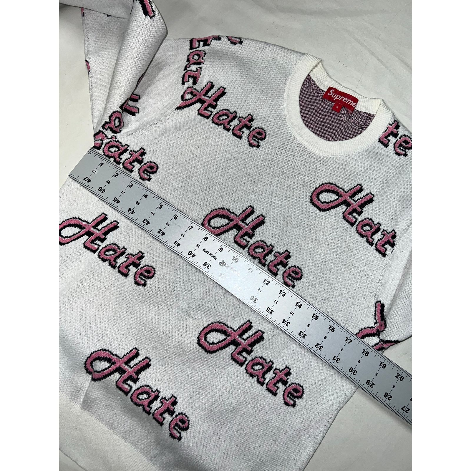 Supreme Supreme FW13 Hate Sweater Size US S / EU 44-46 / 1 - 5 Thumbnail