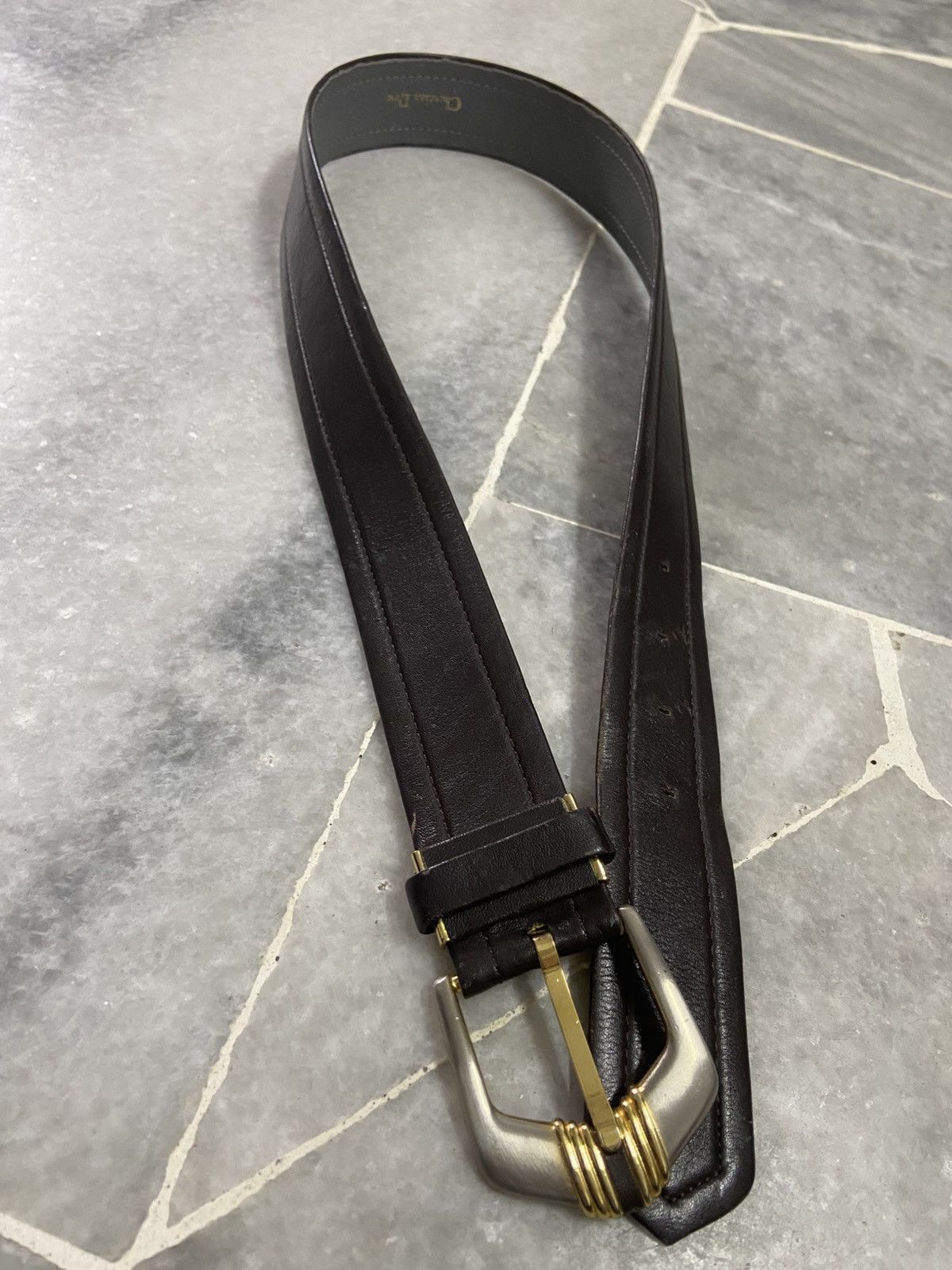 Dior Christian Dior Leather Belt Size ONE SIZE - 8 Thumbnail