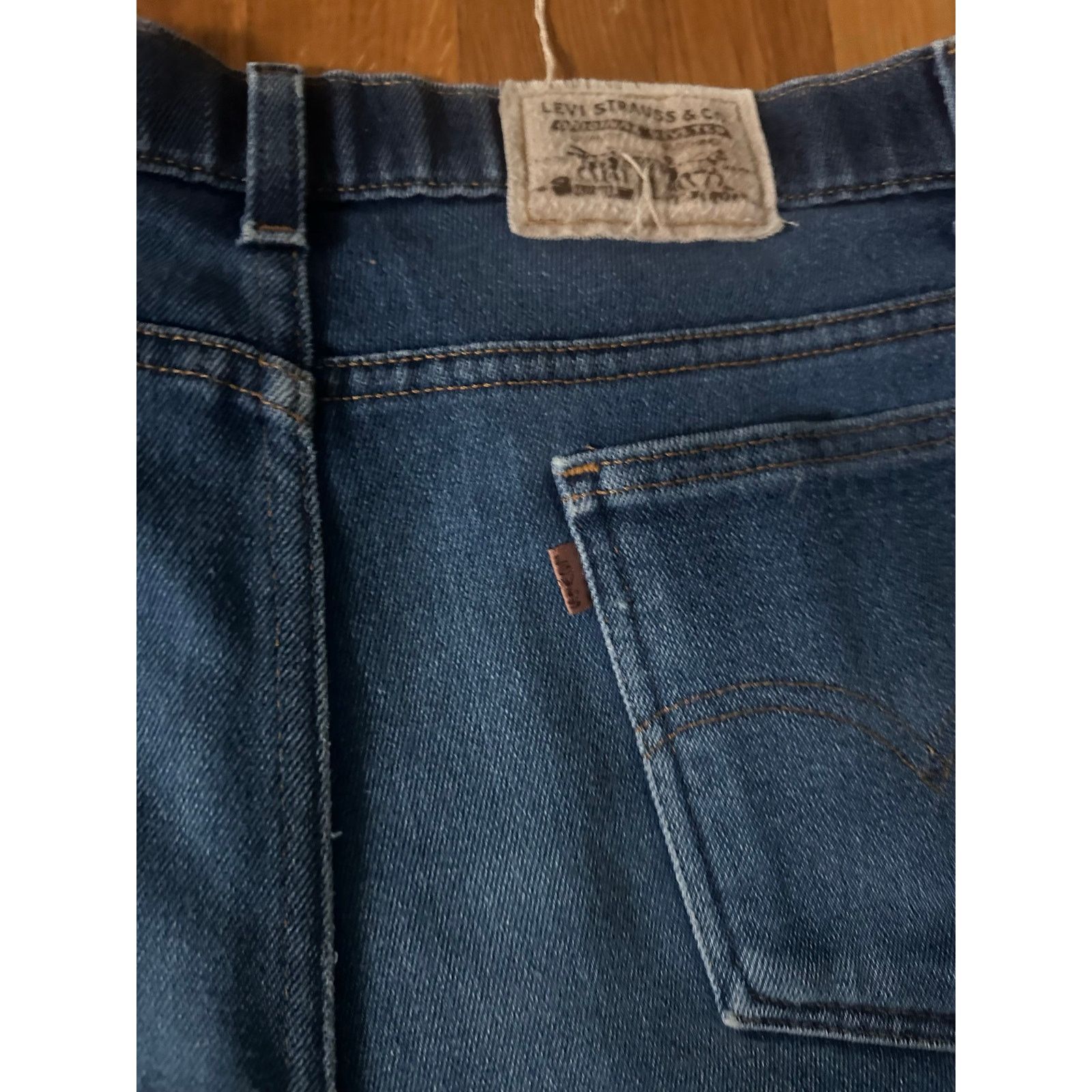 Levi's Vintage Clothing Vintage Levi 40547-men's usa Orange Tab action JEANS 38 x 32 Size US 38 / EU 54 - 7 Thumbnail