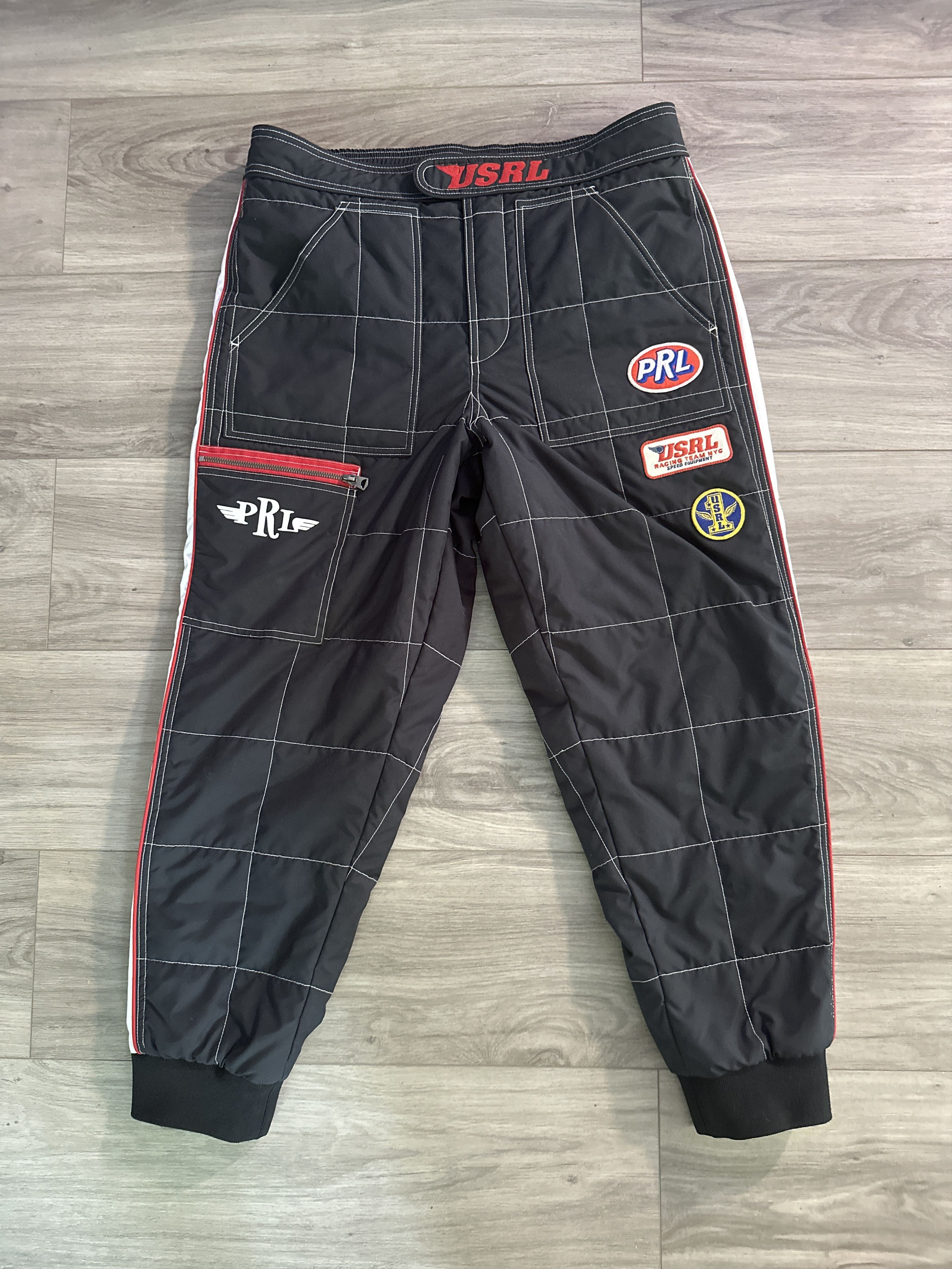 Polo Ralph Lauren × Ralph Lauren Polo Ralph Lauren Racing Sweatpants Size US 34 / EU 50 - 1 Thumbnail