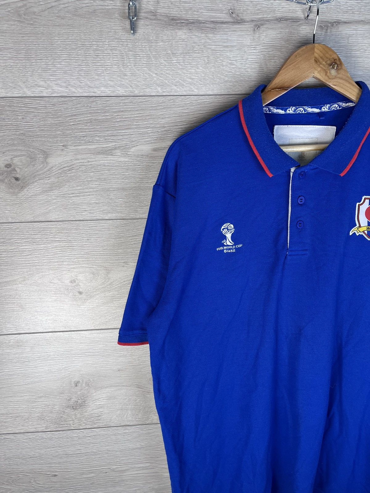 Japanese Brand Men’s polo Japan FIFA World Cup Brazil 2019 size Xl Size US XL / EU 56 / 4 - 2 Thumbnail