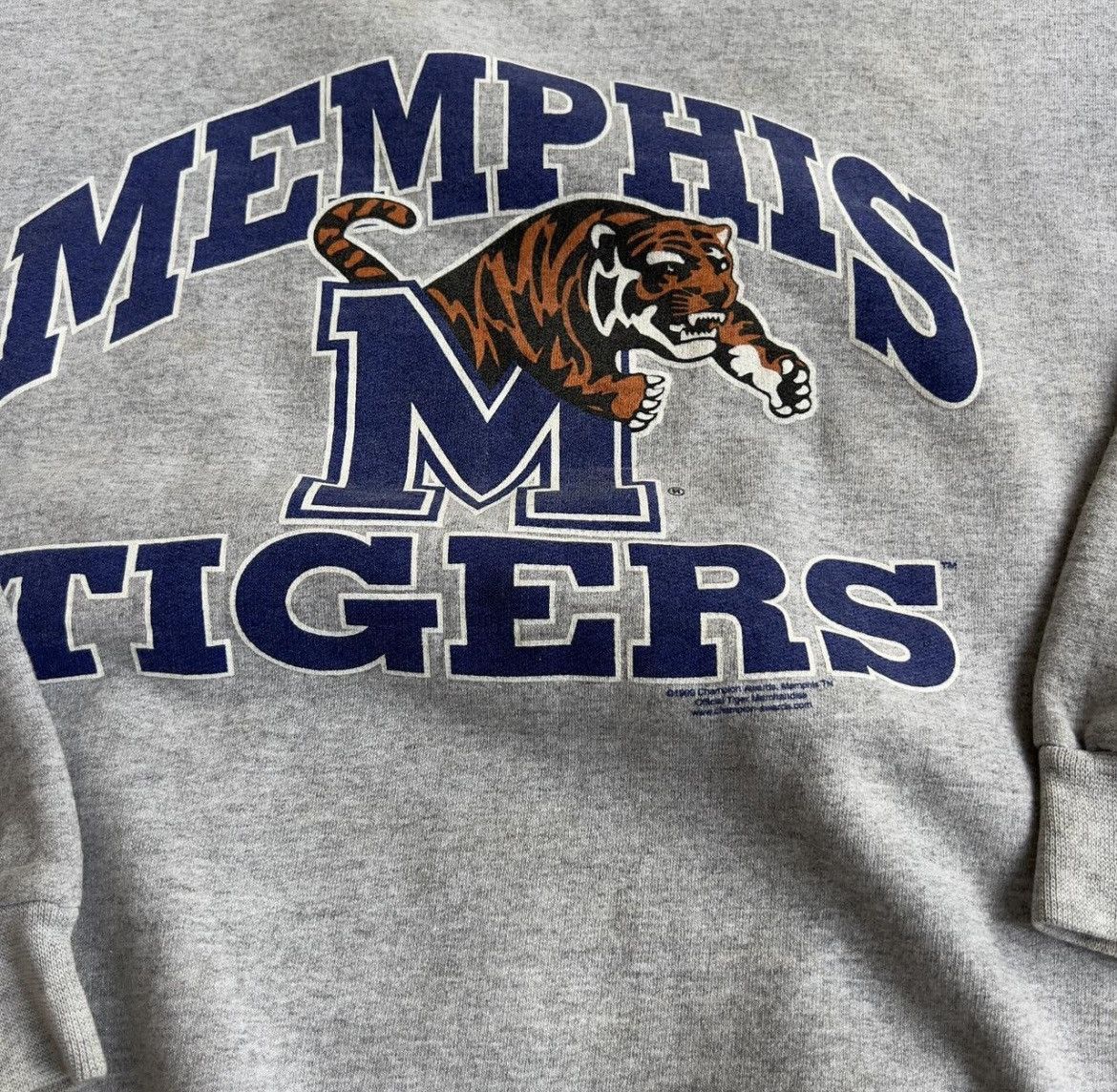 Vintage Vintage Memphis Tigers sweater Size US L / EU 52-54 / 3 - 3 Thumbnail