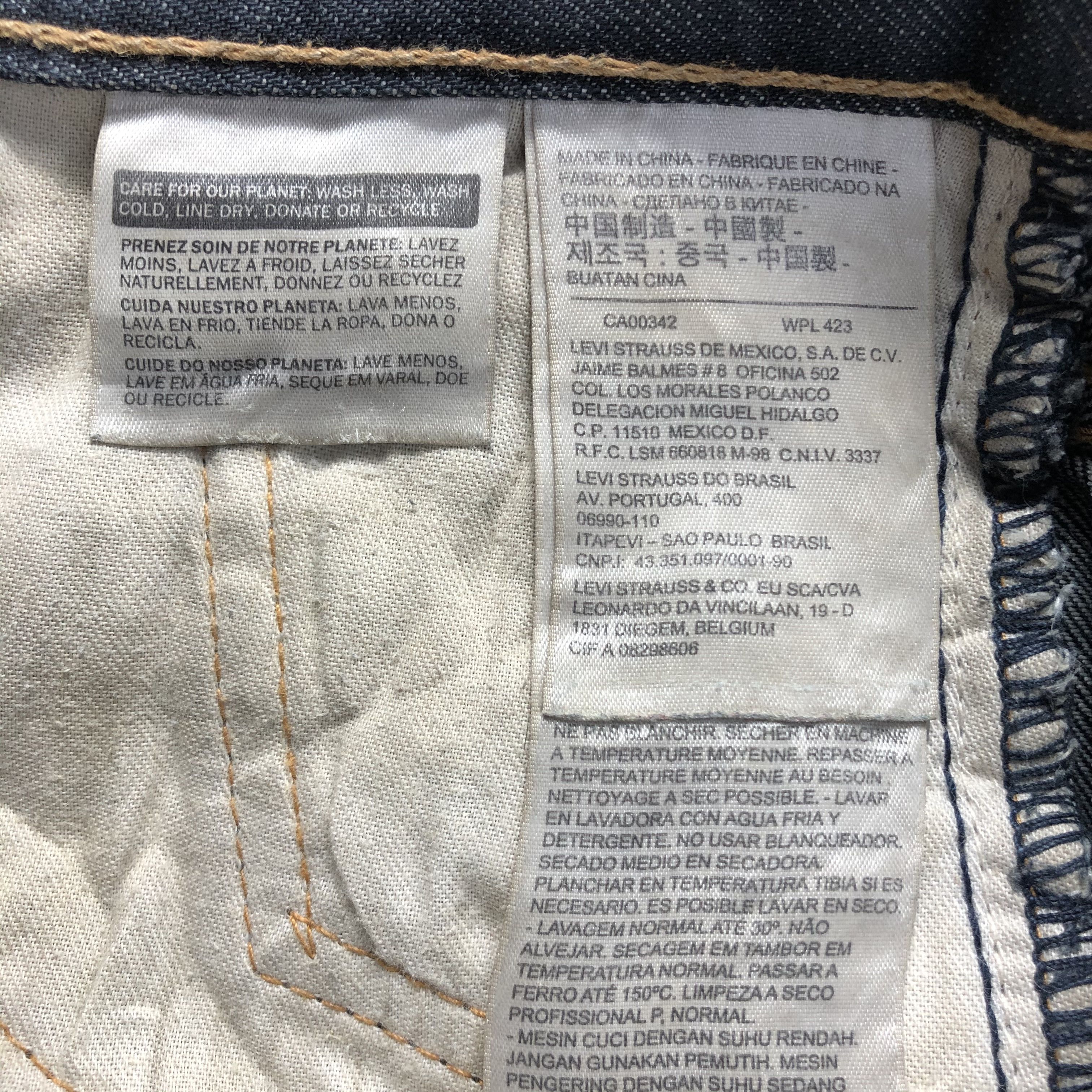 Levi's Vintage Levis 513 Jeans-J3086 Size US 32 / EU 48 - 9 Thumbnail