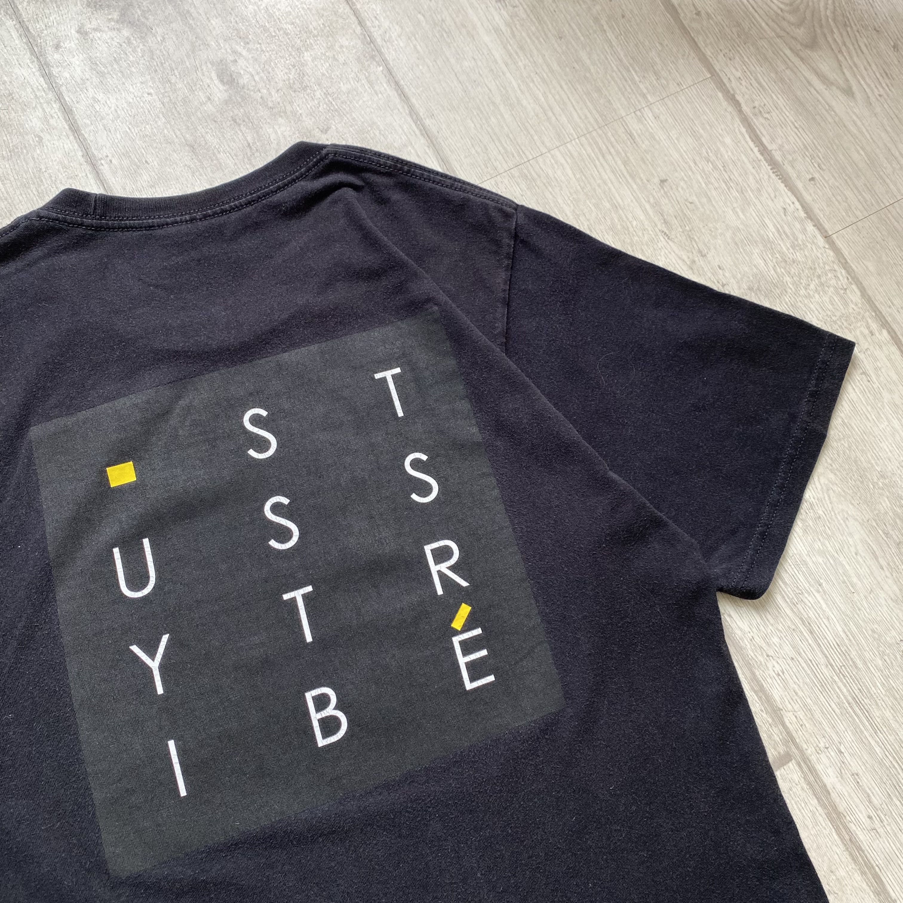 Stussy 🛹 Faded Stussy Tee Tribe Big Print Skateboart T-Shirt Size US XS / EU 42 / 0 - 8 Thumbnail