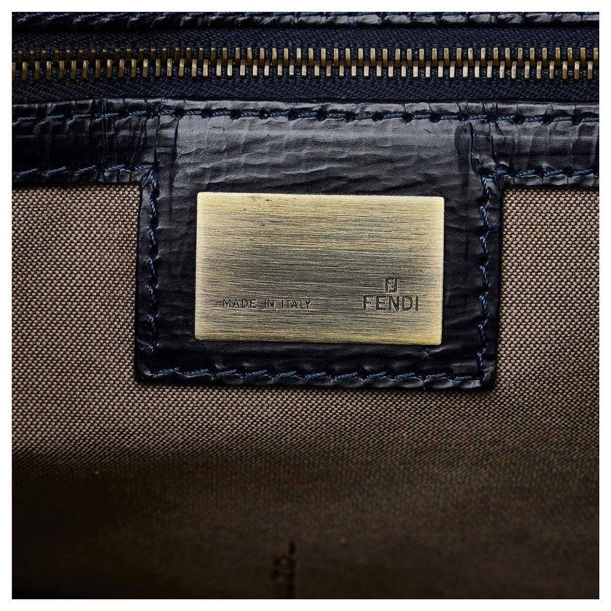 Fendi Fendi Etniko Grained Leather Vintage Bag Size ONE SIZE - 8 Thumbnail