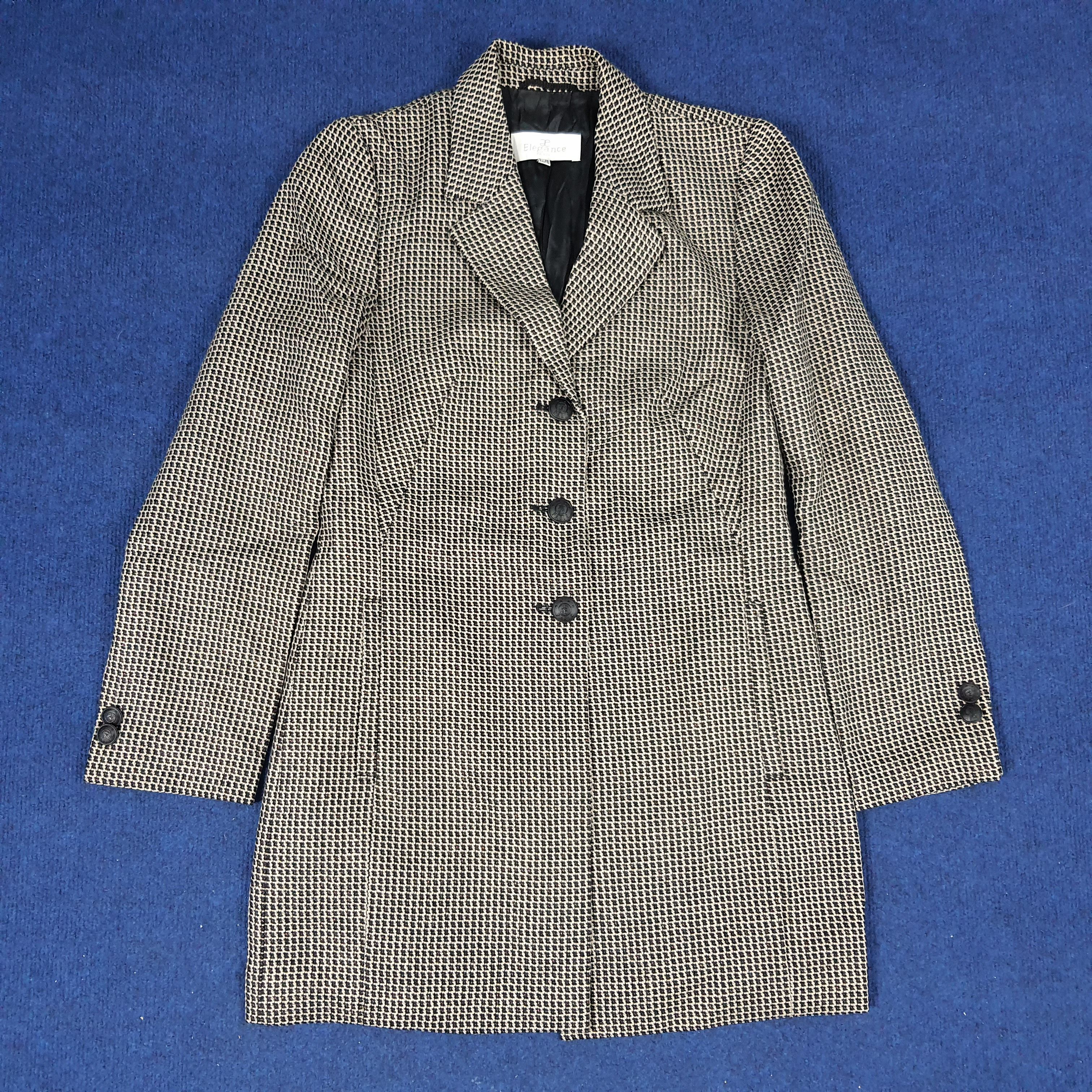 Designer × Vintage Vintage Elegance Paris Luxury Blazers Size M / US 6-8 / IT 42-44 - 1 Thumbnail