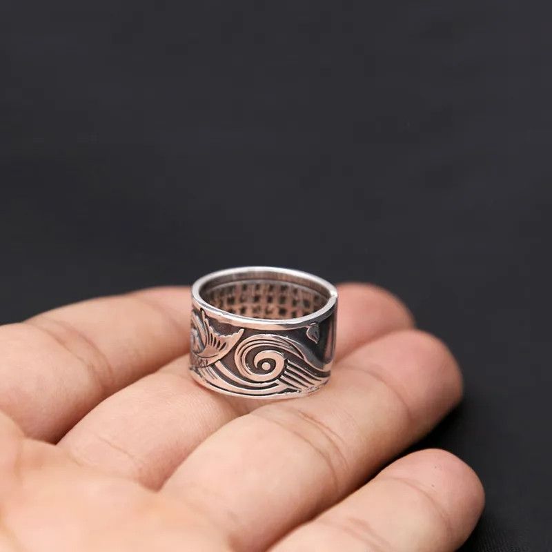 Jewelry × Vintage Japanese Koi adjustable ring Size ONE SIZE - 3 Thumbnail
