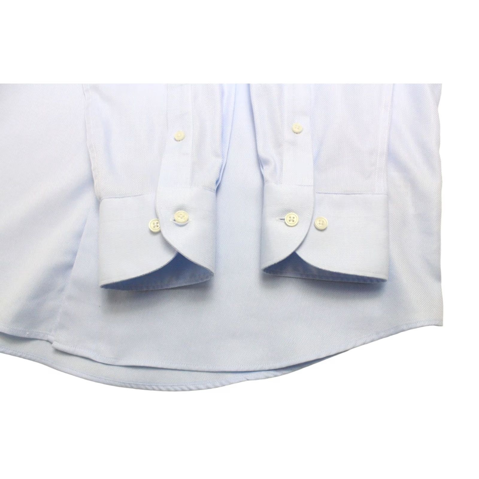 Suitsupply Suitsupply Try On Slim Fit Formal Shirt Men's 41L / 16L Cutaway Collar Blue Shirt Size 42R - 5 Thumbnail