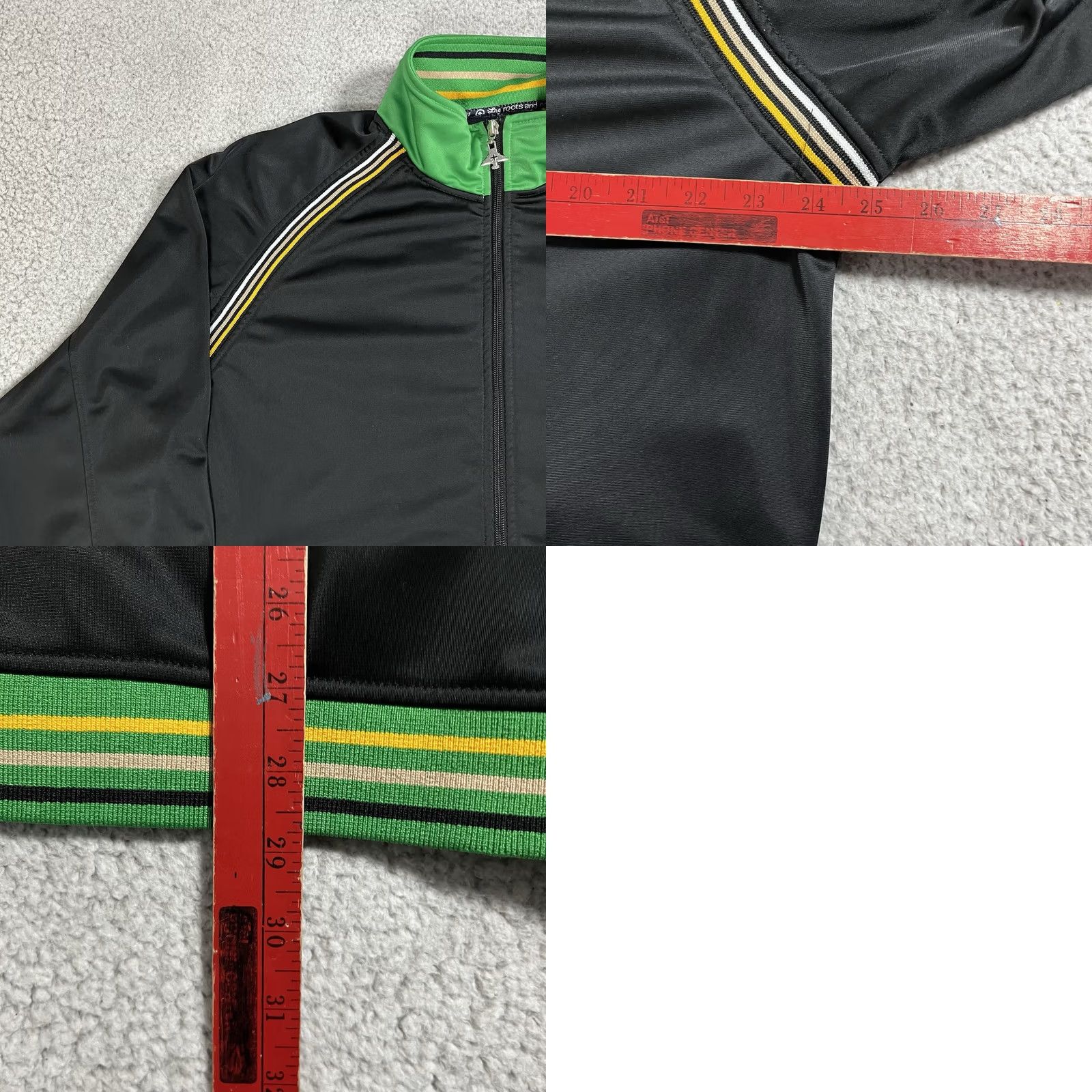 Vintage VINTAGE LRG Jacket Mens Large Track Full Zip Black 90s Hip Hop City Retro Windbreaker Size US L / EU 52-54 / 3 - 9 Thumbnail