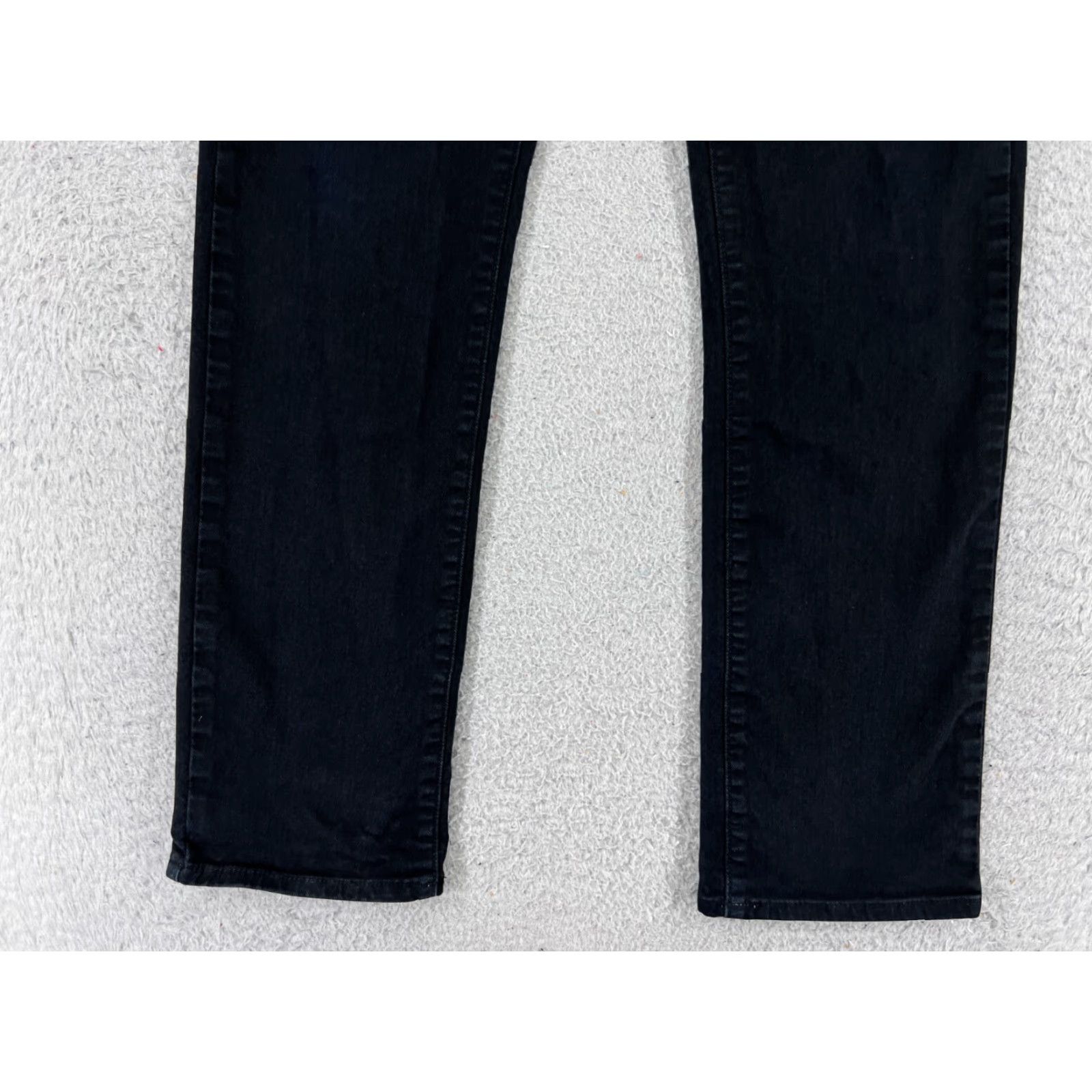Guess GUESS Jeans Men 28 Black Denim Lincoln Slim Straight 28x30 Cotton Blend 5-Pocket Design Size US 28 / EU 44 - 2 Thumbnail
