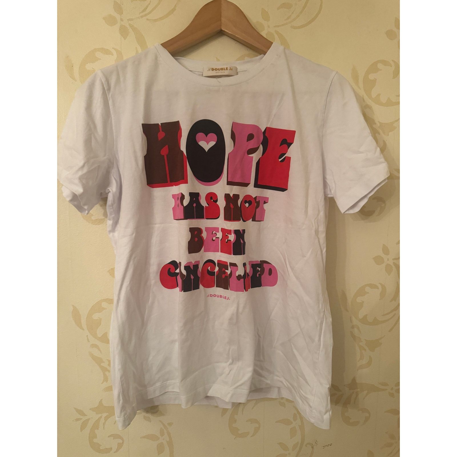 La DoubleJ New! Italy Ladies la double j Slogan T-Shirt Beautiful Shirt Size S / US 4 / IT 40 - 1 Thumbnail