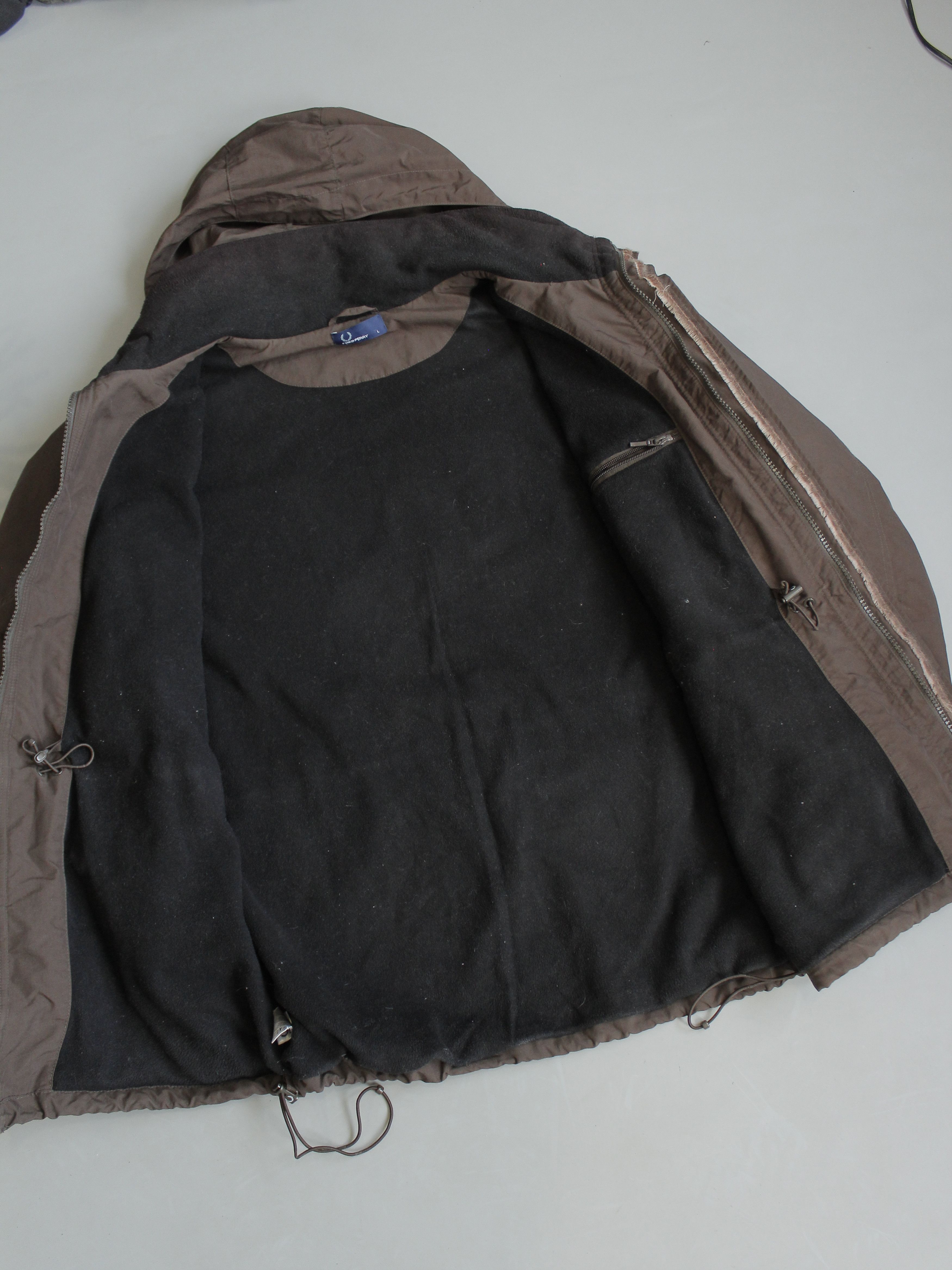 Fred Perry FRED PERRY PARKA MENS JACKET IN BROWN L Size US L / EU 52-54 / 3 - 5 Thumbnail