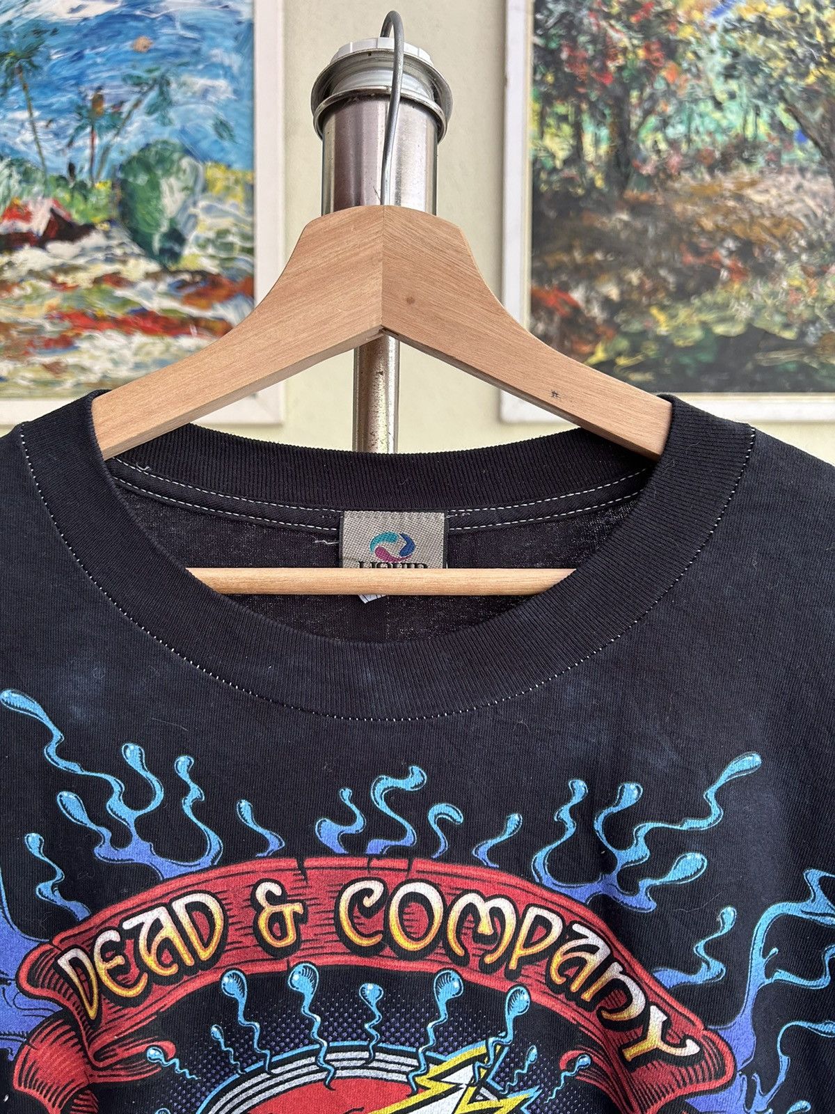 Liquid Blue Liquid Blue Dead Tour Oversized Tshirt Size US XXL / EU 58 / 5 - 9 Thumbnail
