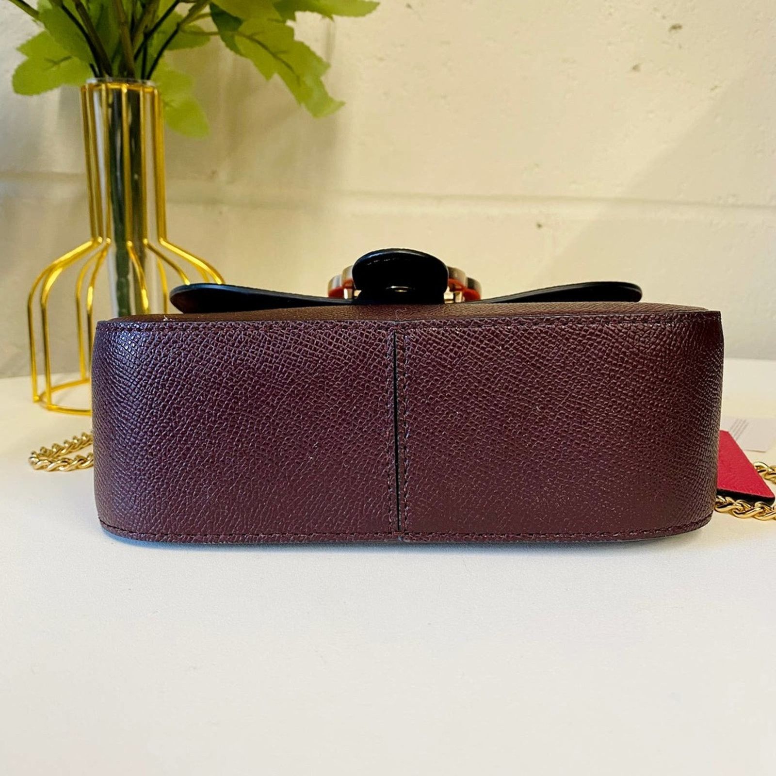 Coach Coach C6796 Gemma Crossbody In Colorblock Strwbrry Size ONE SIZE - 4 Thumbnail