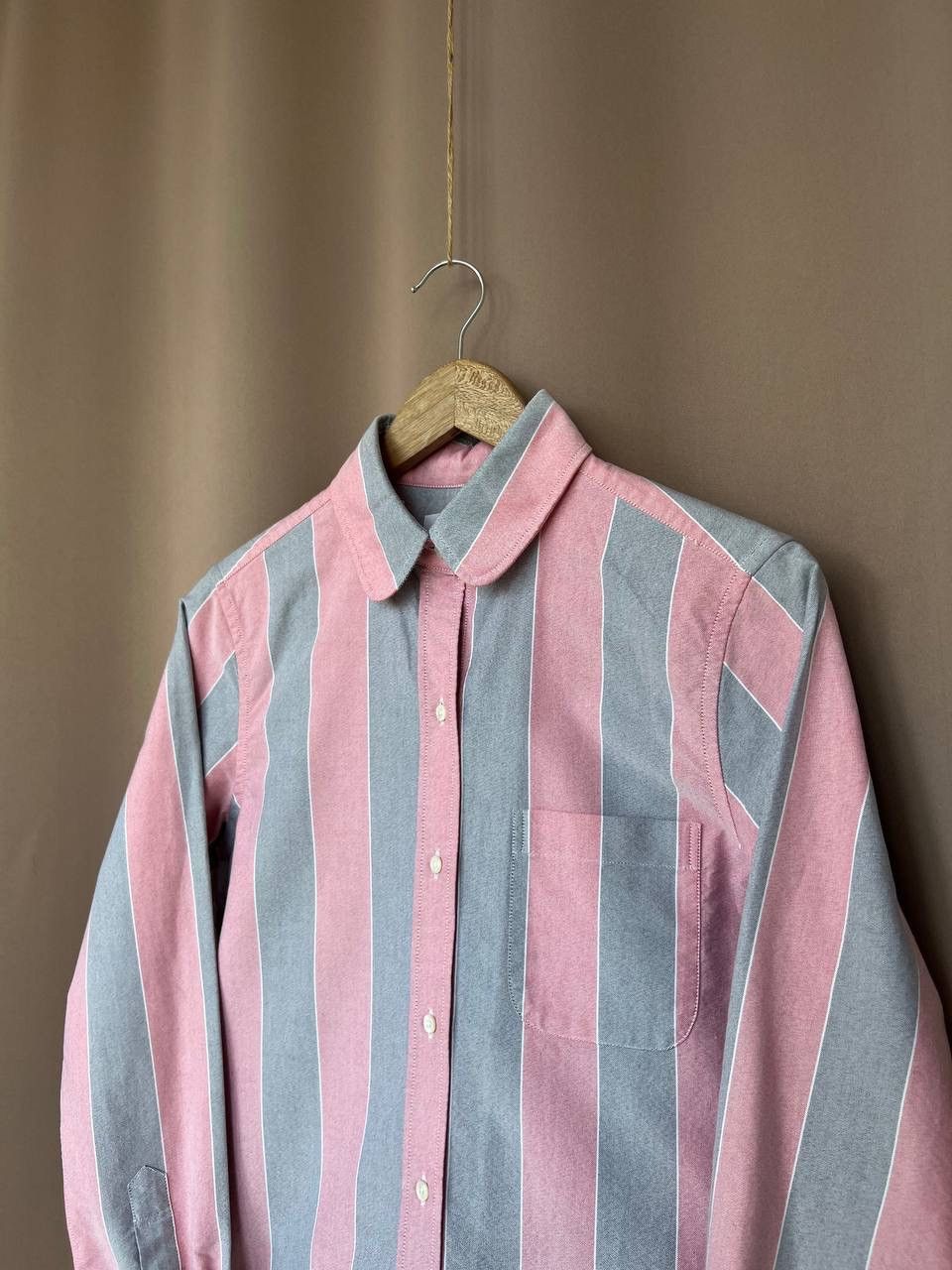 Thom Browne Thom Browne Button Shirt Womens Size 42 Long Sleeve Striped Size M / US 6-8 / IT 42-44 - 4 Thumbnail