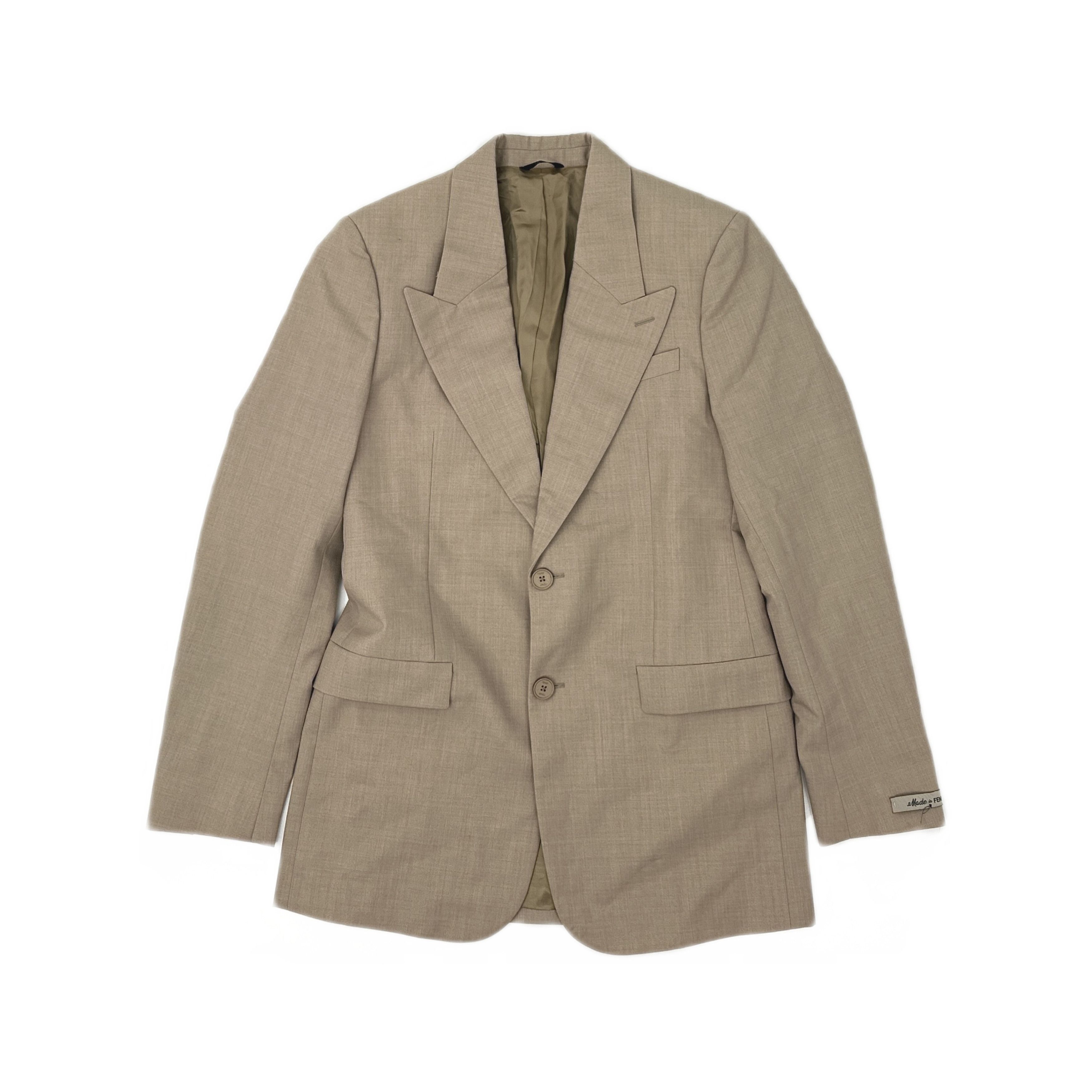 Fendi Fendi Beige Formal Blazer Size 36R Size 36R - 1 Thumbnail