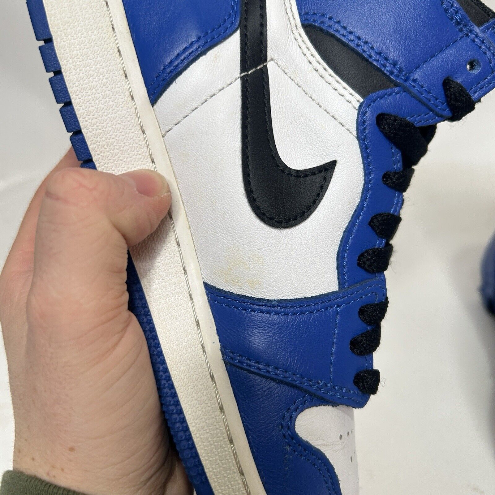 Nike Nike Air Jordan 1 Retro High OG BG “Game Royal” 2024 Size US 6 / IT 36 - 8 Thumbnail