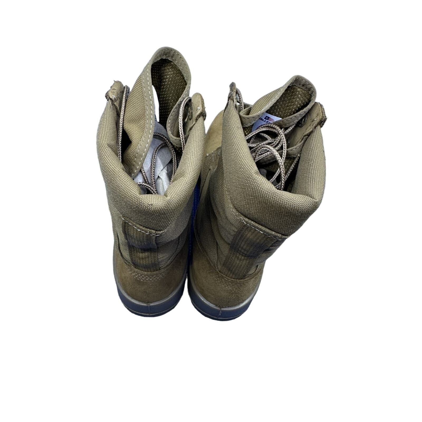 Belleville Belleville Mens 11.5r Steel Toe Hot Weather Boots AFSTC 2055 Size US 11.5 / EU 44-45 - 7 Thumbnail
