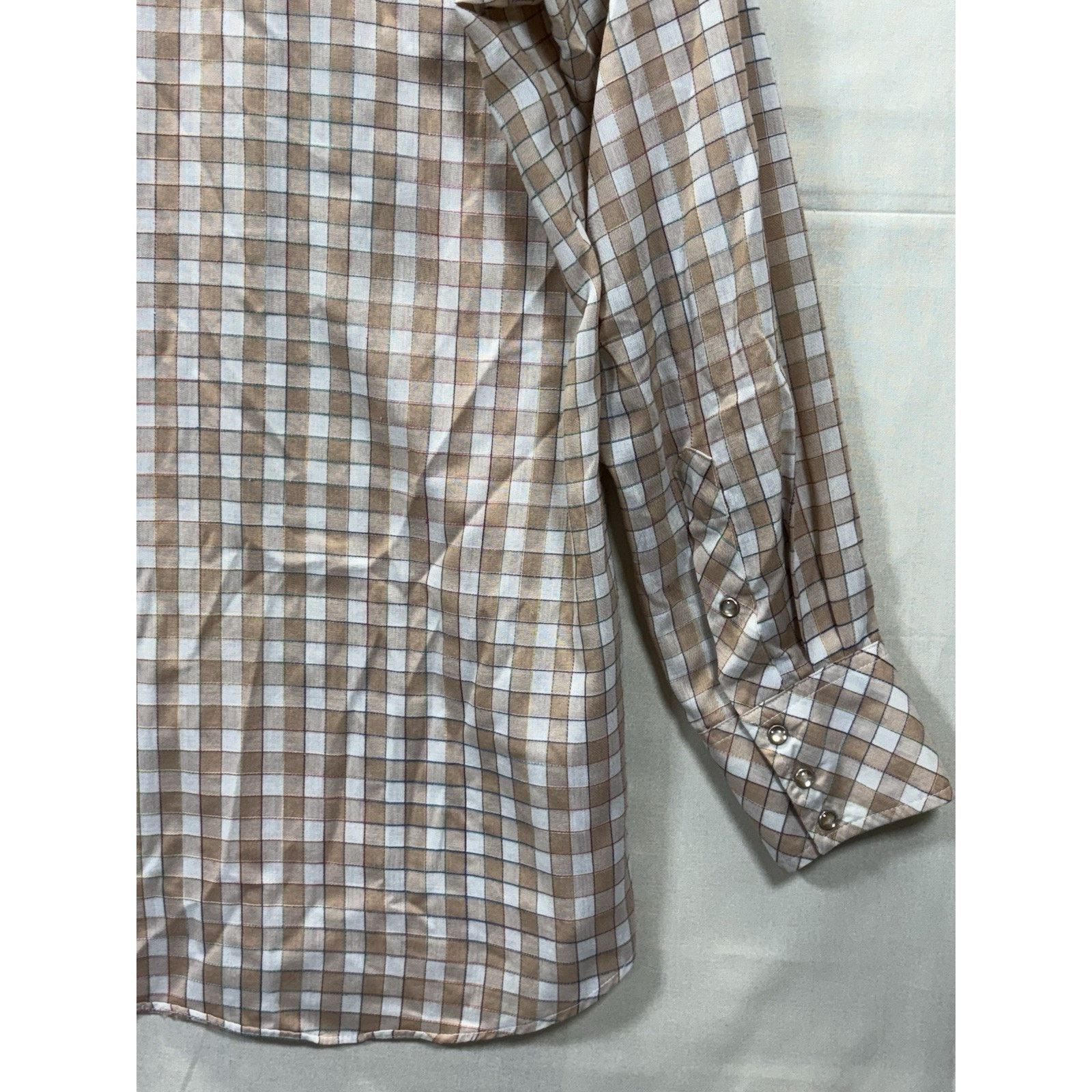 The Unbranded Brand Vintage Montgomery Ward Western Pearl Snap Shirt Men’s 16.5 Size US L / EU 52-54 / 3 - 21 Thumbnail