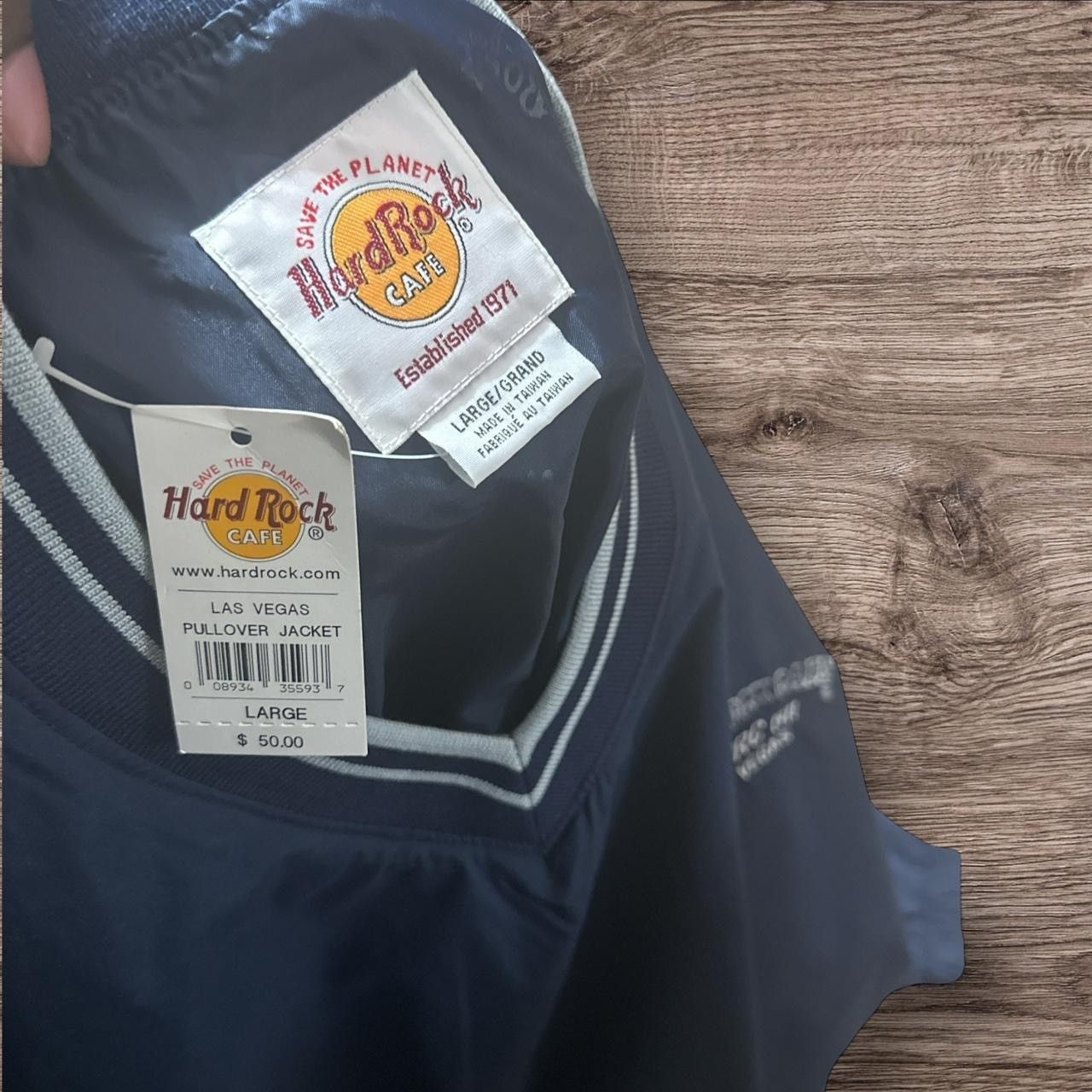 Hard Rock Cafe Hard Rock Cafe Jacket Mens Large Navy Blue Las Vegas New Size US L / EU 52-54 / 3 - 5 Thumbnail