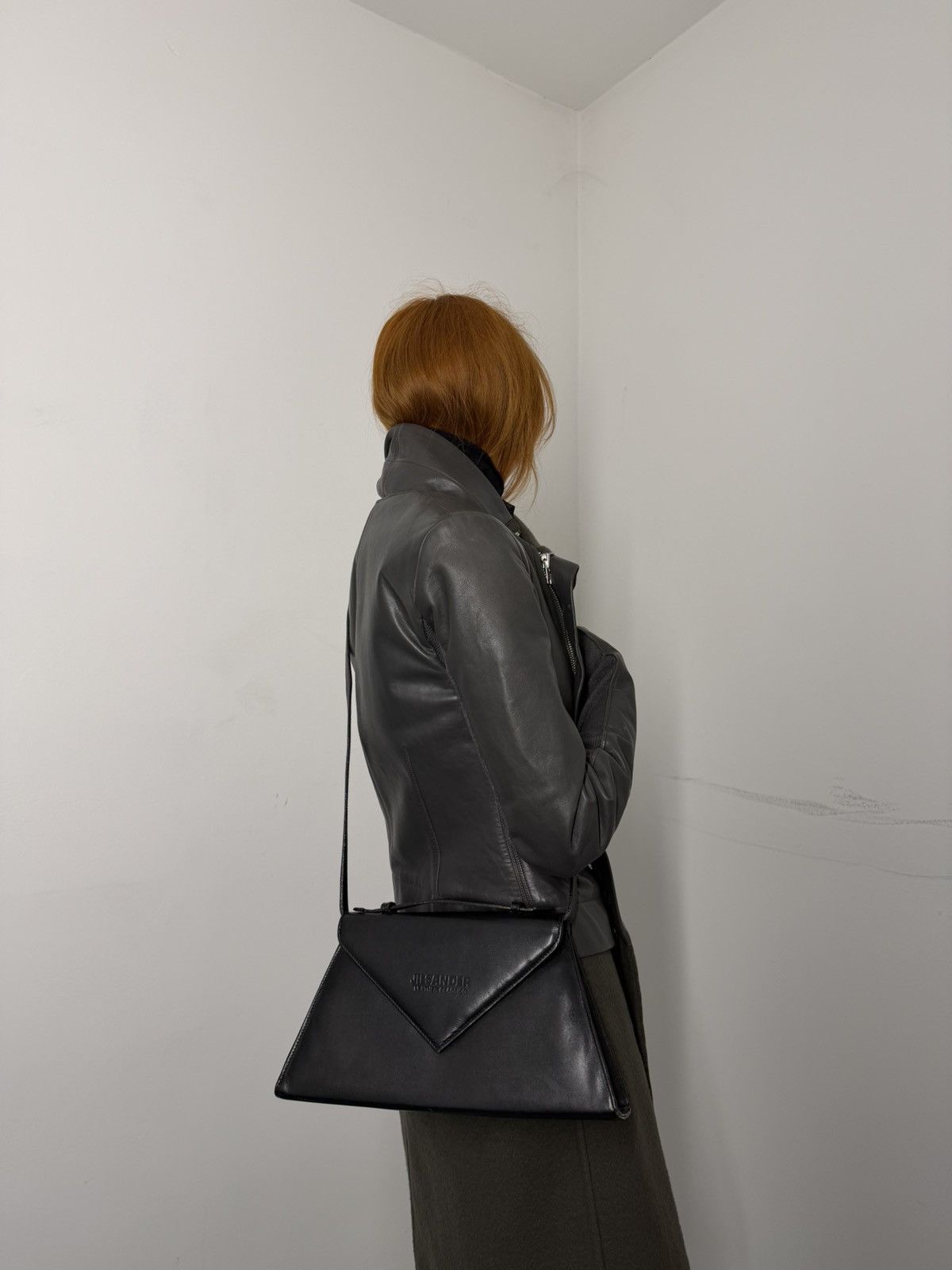 Jil Sander Vintage Jil Sander Leather Classics Rhombus Bag Size ONE SIZE - 1 Thumbnail