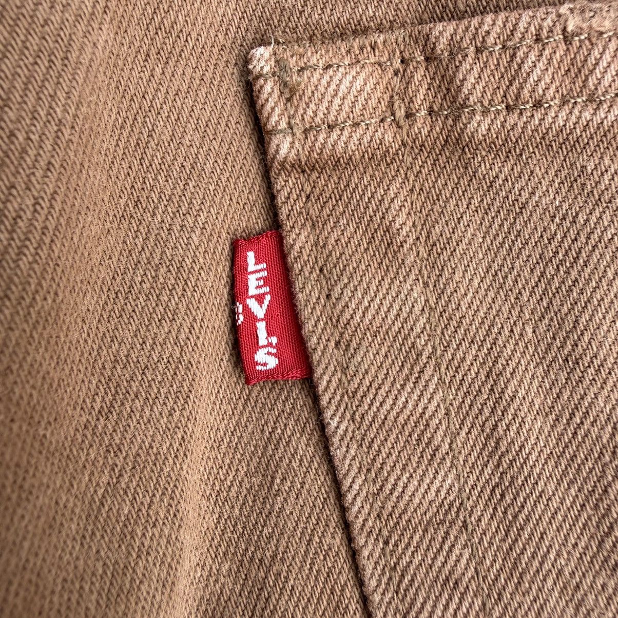 Levi's LEVI'S PREMIUM BROWN DENIM JEAN PANTS Size US 31 - 12 Thumbnail
