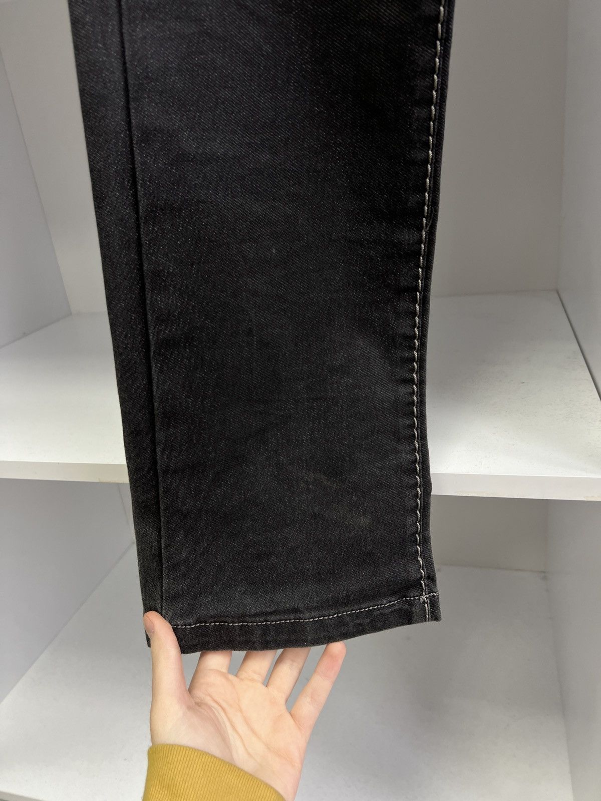 Japanese Brand × Vintage Vintage Kosmolupo Y2K Japanese Style Archival Black Pants Size US 30 / EU 46 - 8 Thumbnail