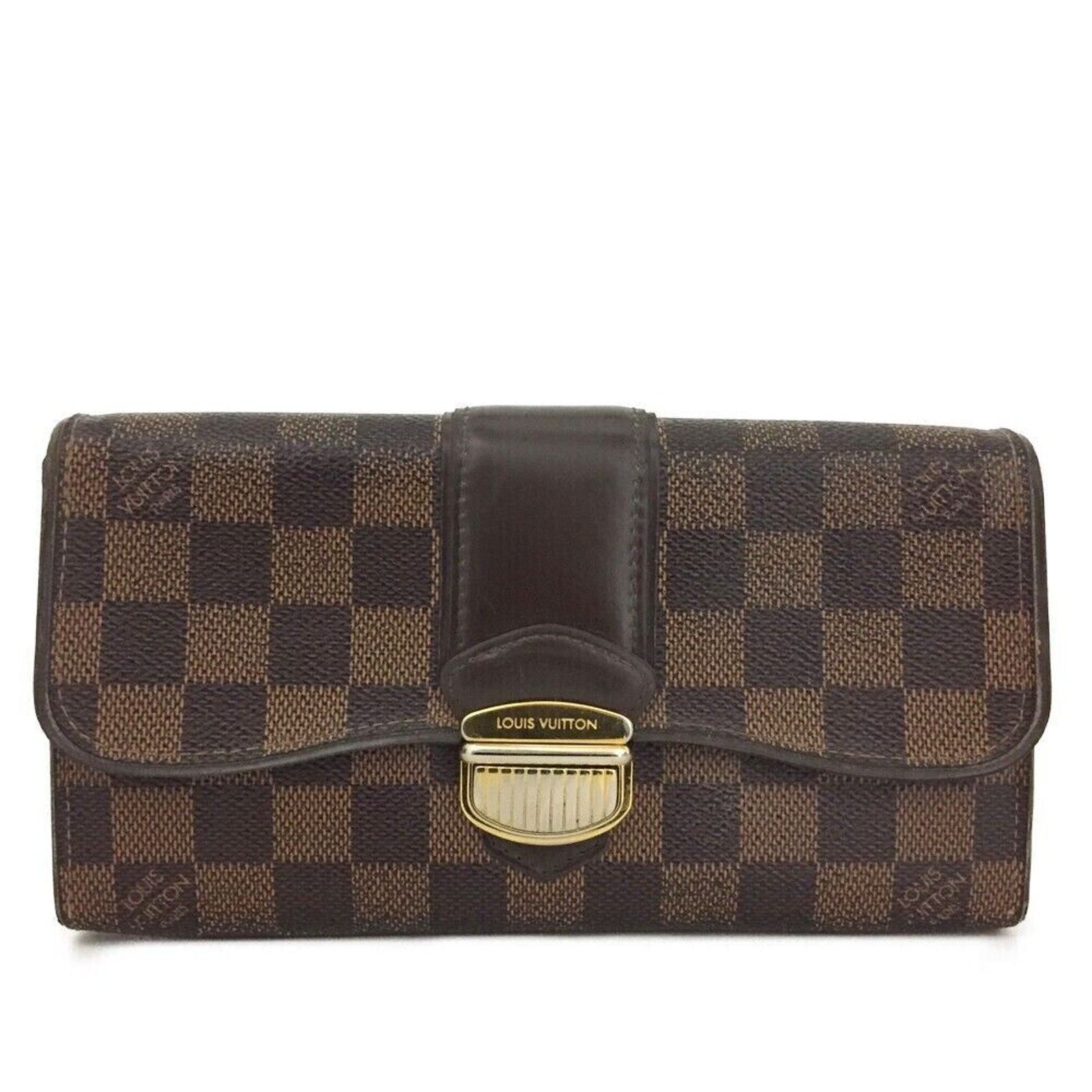 Louis Vuitton Louis Vuitton Damier Portefeiulle Sistina Long Bifold Wallet Size ONE SIZE - 1 Thumbnail
