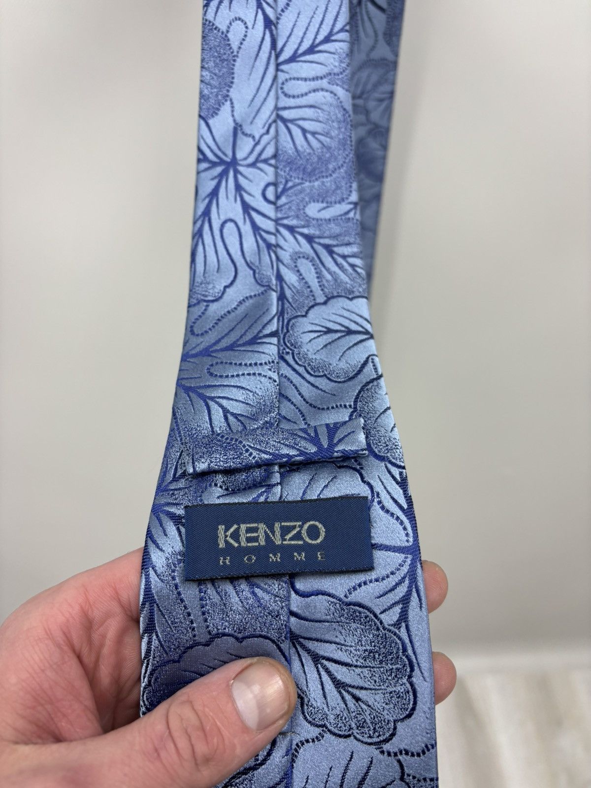 Kenzo Mens tie Kenzo Color Blue Size ONE SIZE - 7 Thumbnail