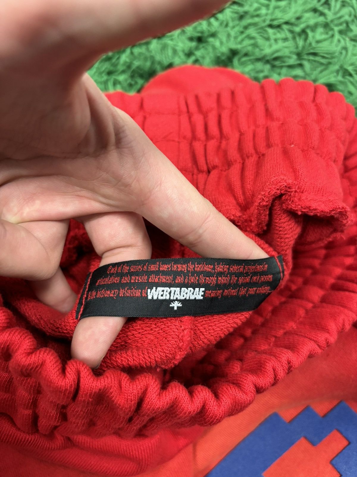 Vertabrae Vertabrae Red Blue Sweatpants medium Size US 32 / EU 48 - 2 Thumbnail