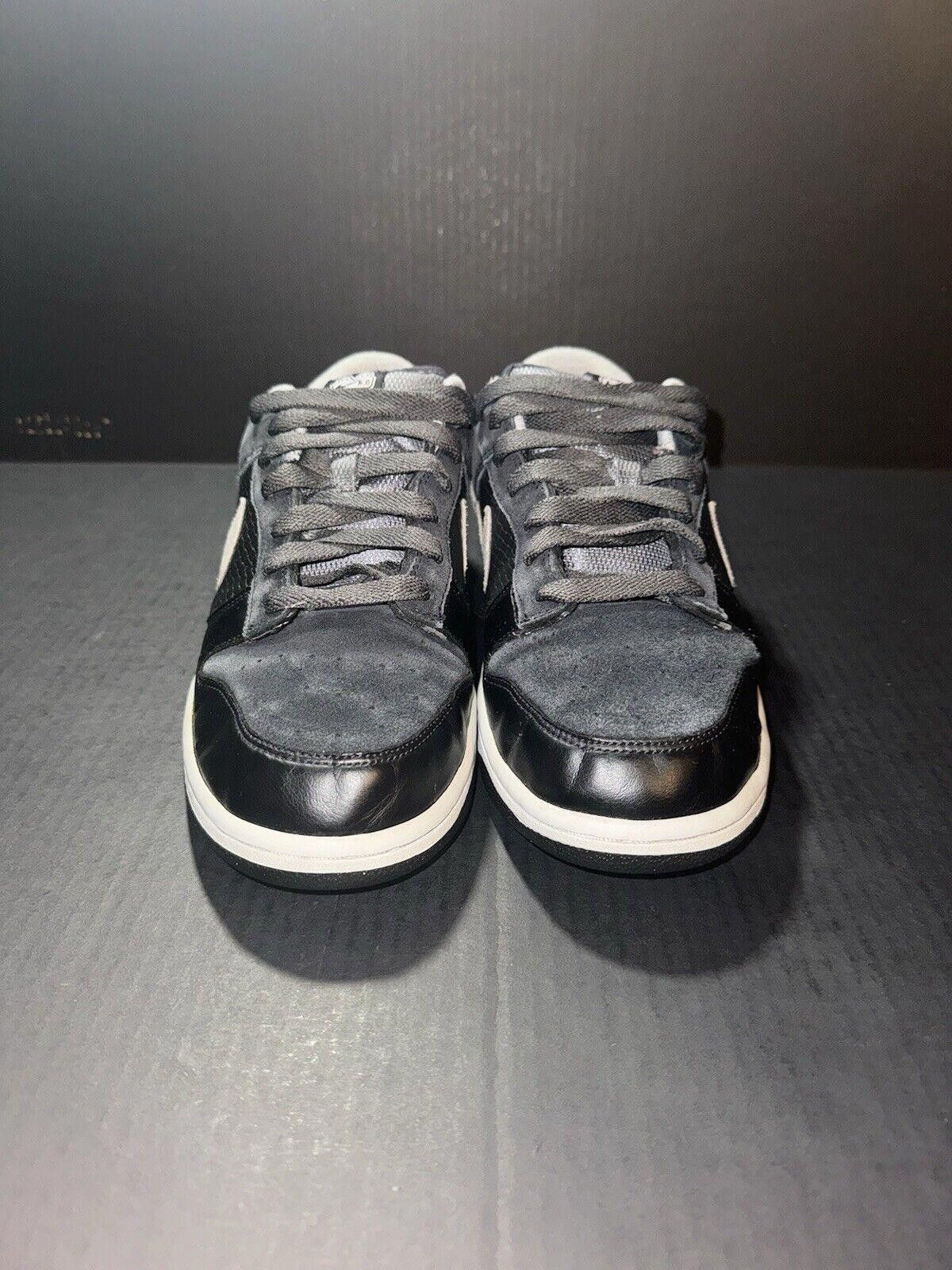 Nike Nike Men's SB Dunk Low 6.0 2008 Black Grey 314142-005 Sz 10 Size US 10 / EU 43 - 3 Thumbnail