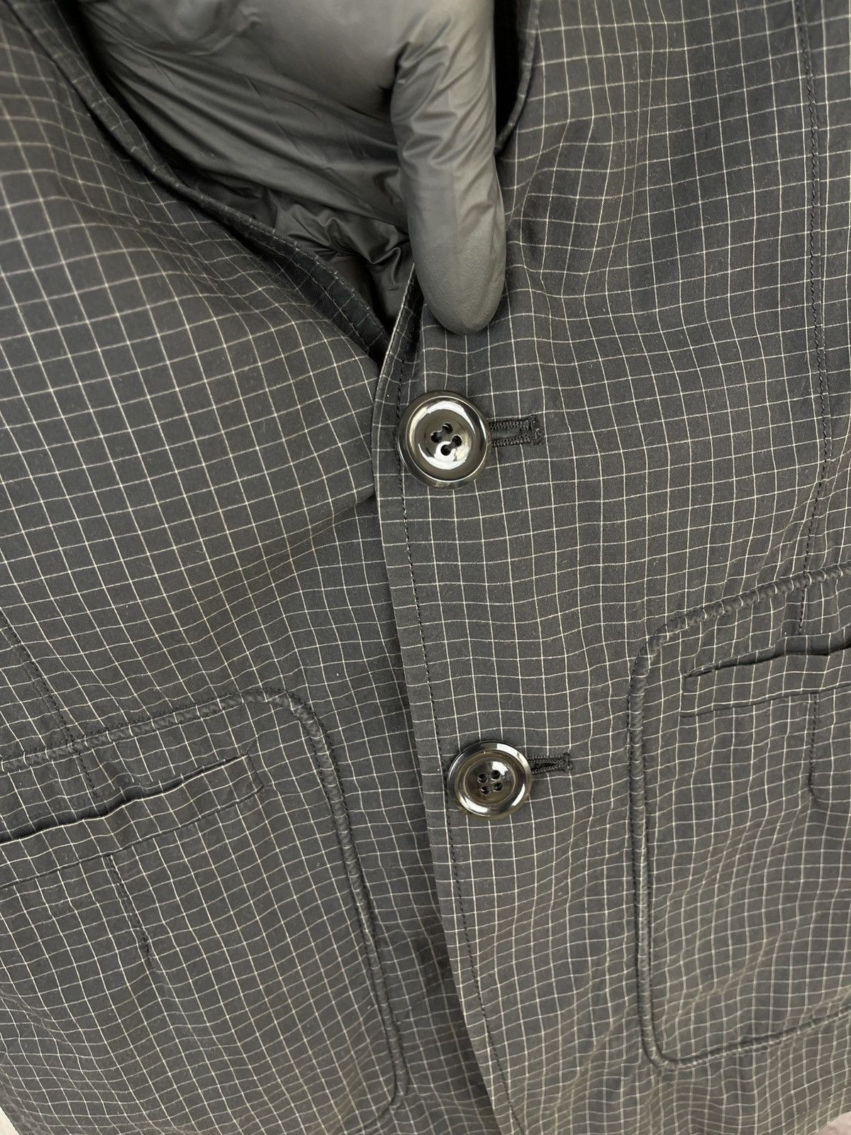 Japanese Brand Undercoverism "We Make Clothes Not Noise" Blazer checkered Size 38R - 9 Thumbnail