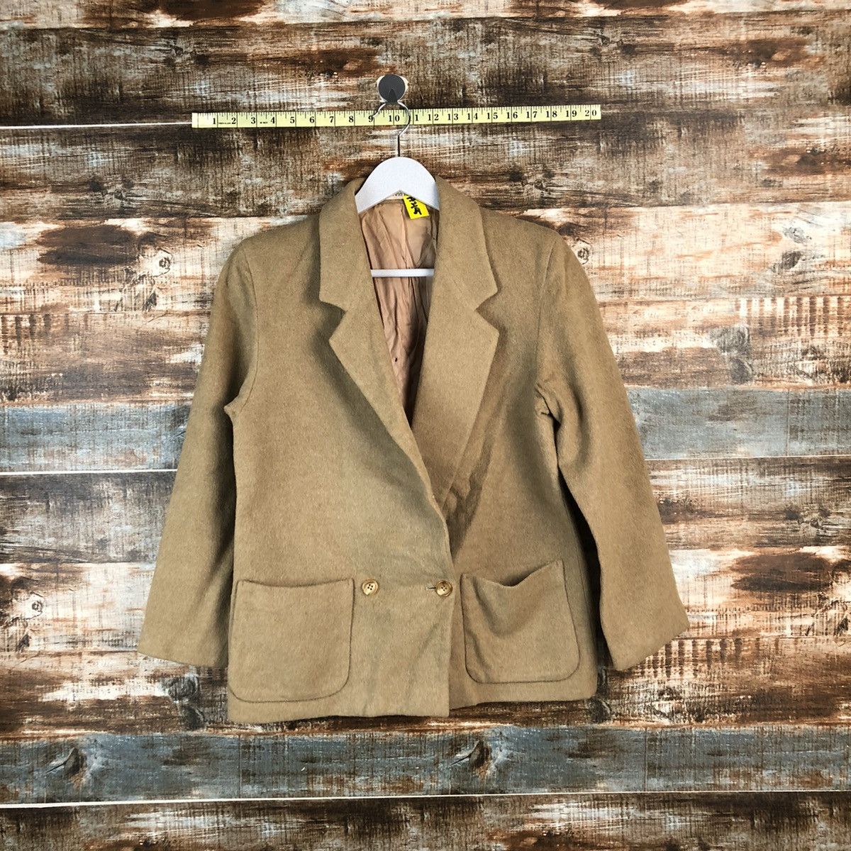 Calvin Klein Calvin Klein Brown vintage blazer #A2195 Size US S / EU 44-46 / 1 - 1 Thumbnail