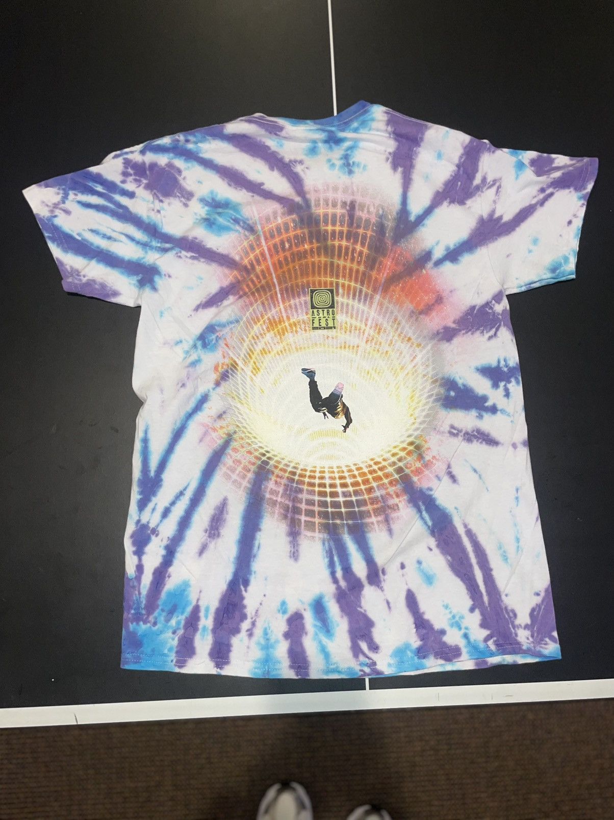 Travis Scott Cactus Jack by Travis Scott Flame Tee 'Tie Dye' Size US S / EU 44-46 / 1 - 3 Thumbnail