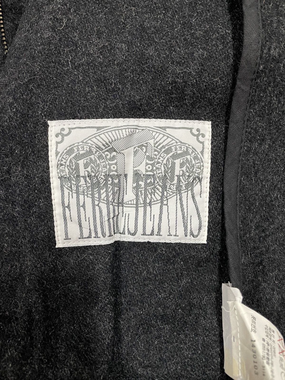 Ferre × Gianfranco Ferre × Vintage Vintage Ferre Jeans wool bomber jacket size 42 Size US XL / EU 56 / 4 - 5 Thumbnail