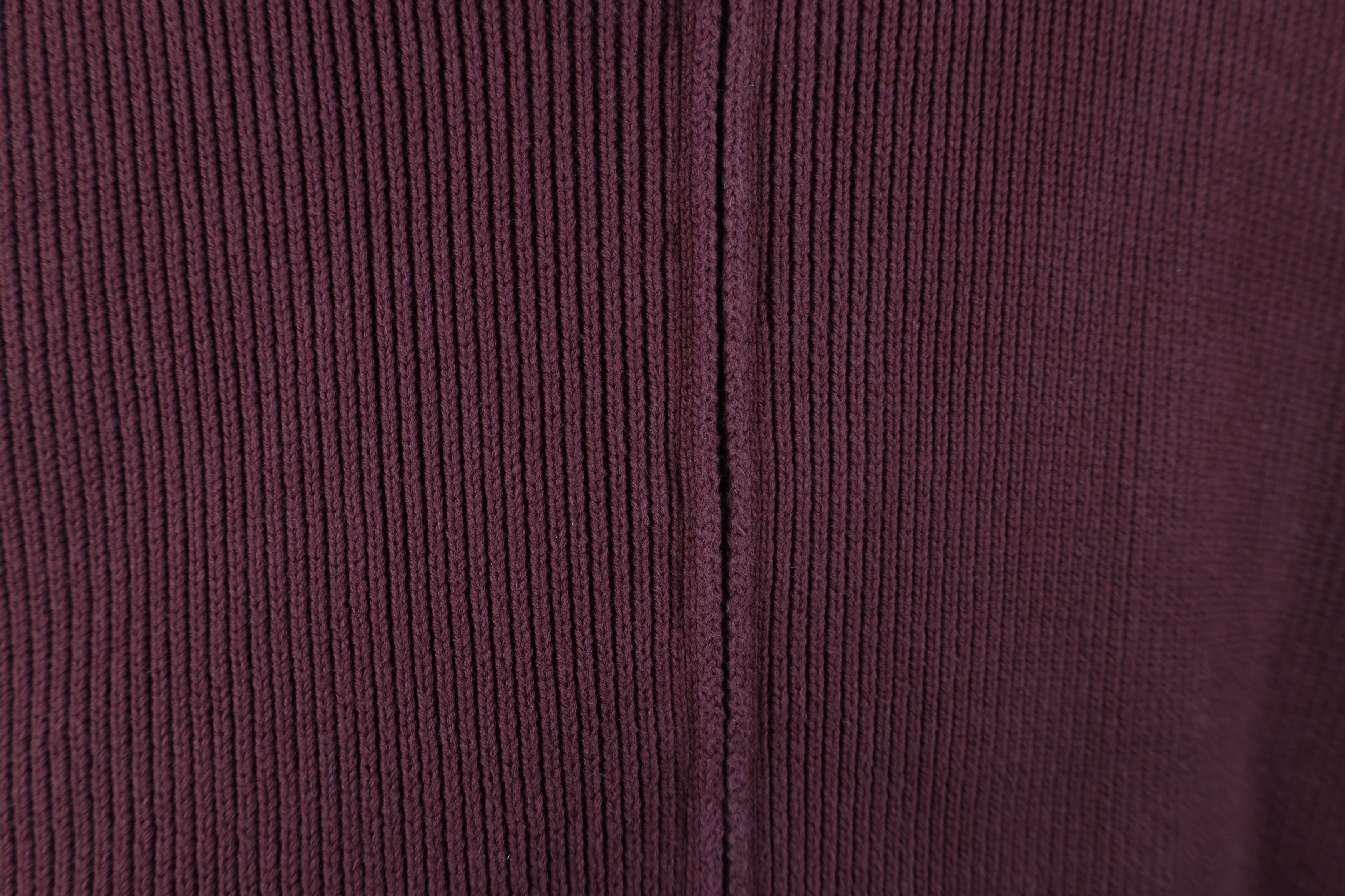 L.L. Bean Vintage LL Bean Chunky Ribbed Knit Zip Cardigan Sweater Size US XL / EU 56 / 4 - 8 Thumbnail