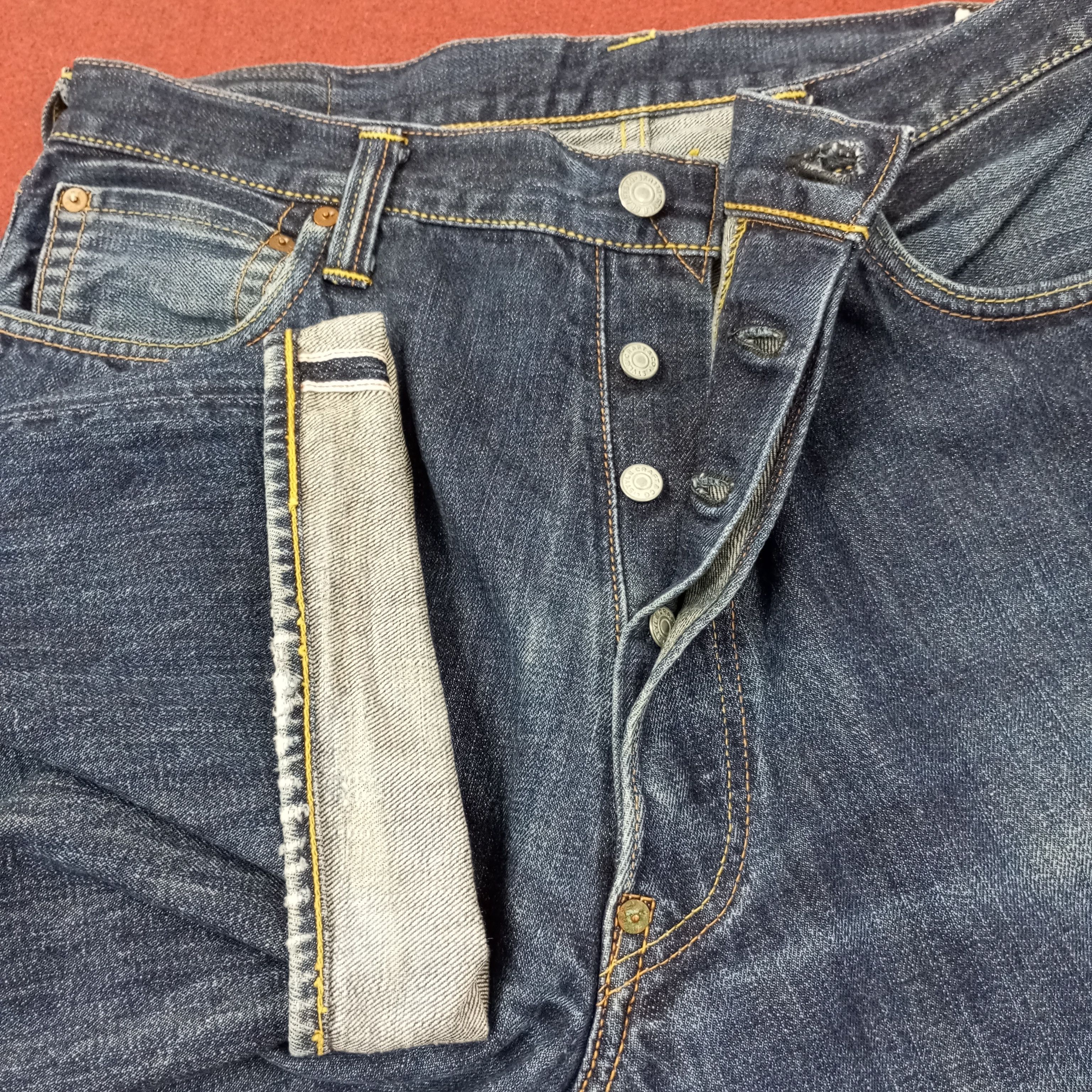 Japanese Brand Vintage Evisu Yamane Japanese Brand Custom Jeans c244n15 Size US 35 - 11 Thumbnail