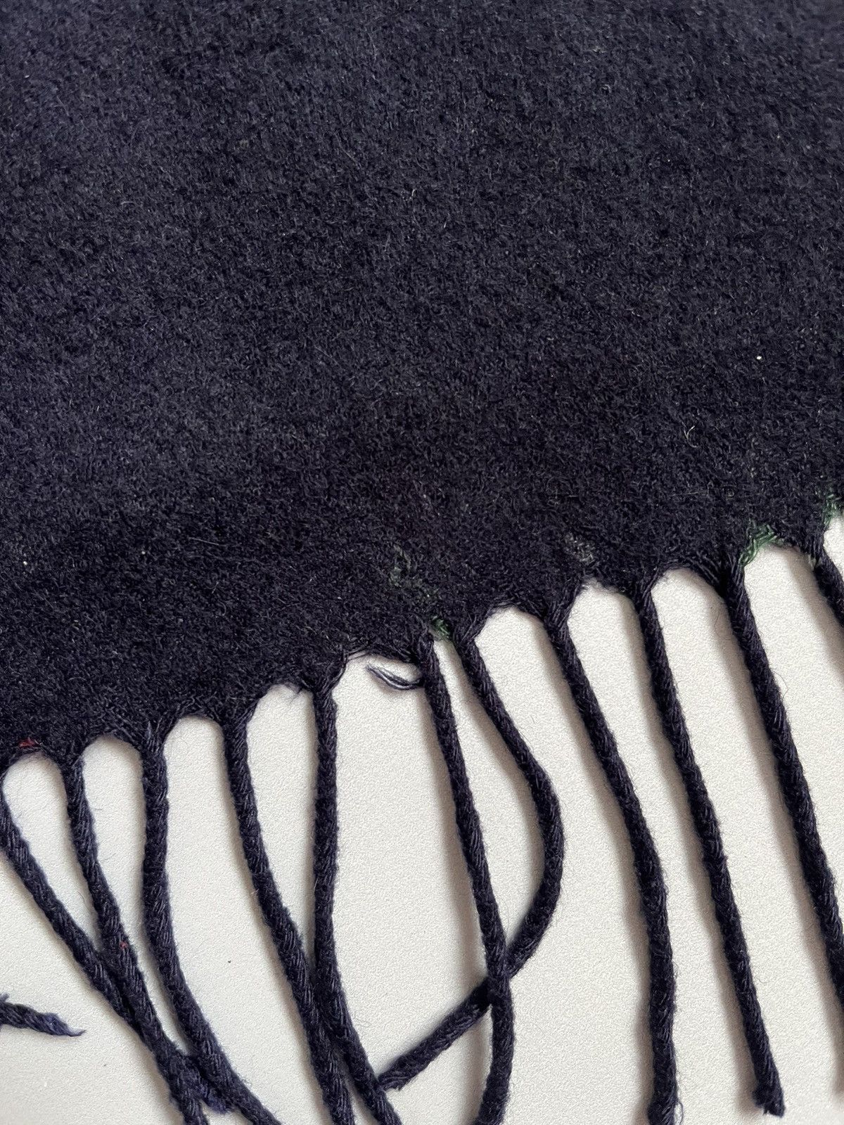 Loro Piana Inc Loro Piana Cashmere Wool Blue Paisley Scarf Scarve Size ONE SIZE - 13 Thumbnail