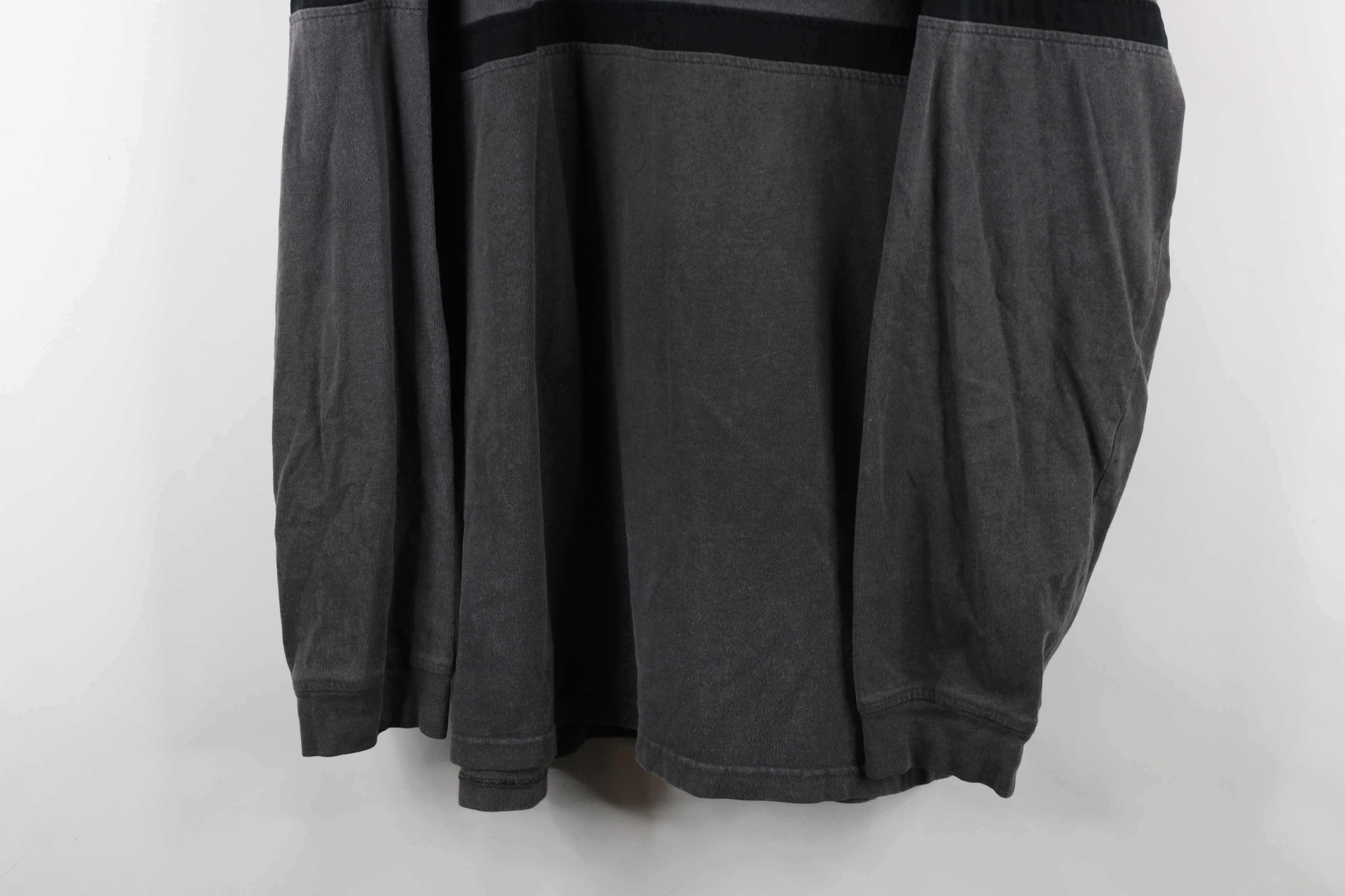 Vintage Vintage 90s Streetwear Block Long Sleeve Rugby Polo Shirt Size US XL / EU 56 / 4 - 3 Thumbnail