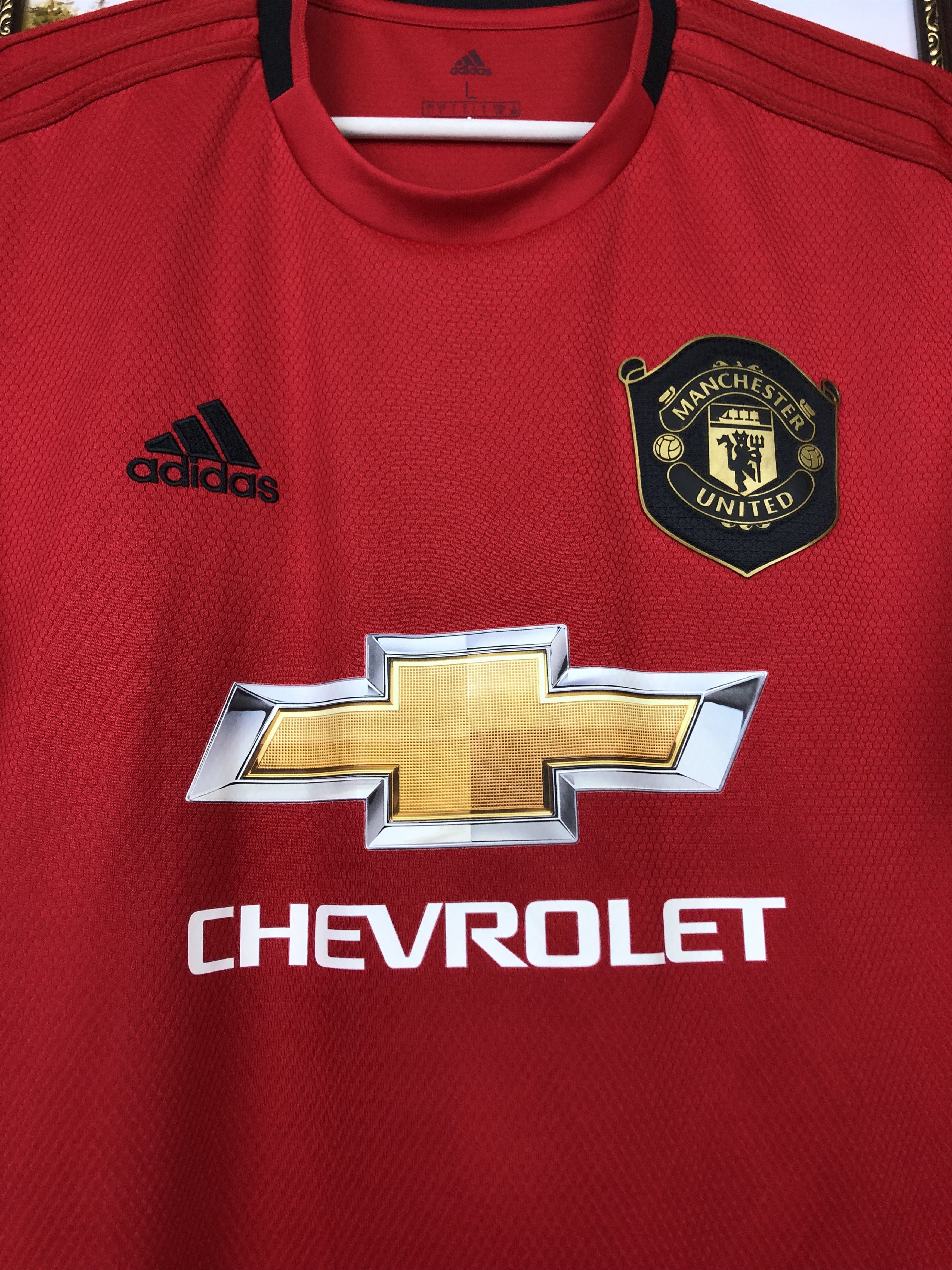 Adidas Manchester United football shirt 2019 Soccer Adidas Jersey Size US L / EU 52-54 / 3 - 3 Thumbnail