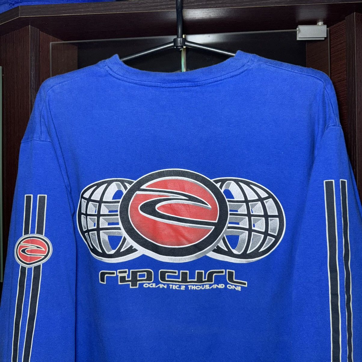 Rip Curl 🏄 Vintage 90s Rip Curl Surf Long Sleeve Size US L / EU 52-54 / 3 - 4 Thumbnail