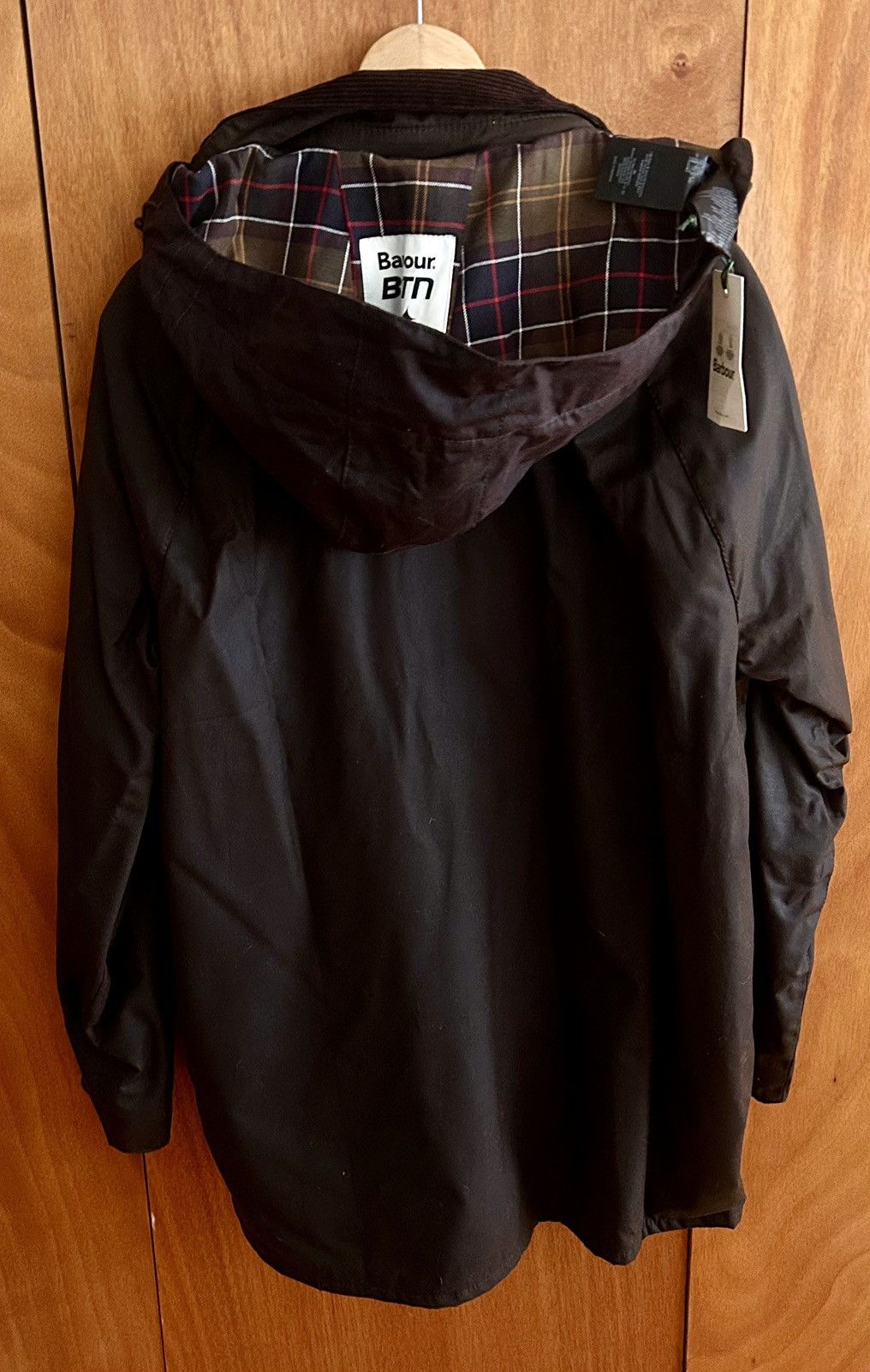 Barbour Barbour Classic Beaufort Sylkoil Olive + BSTN Berlin Hood Size US M / EU 48-50 / 2 - 17 Thumbnail