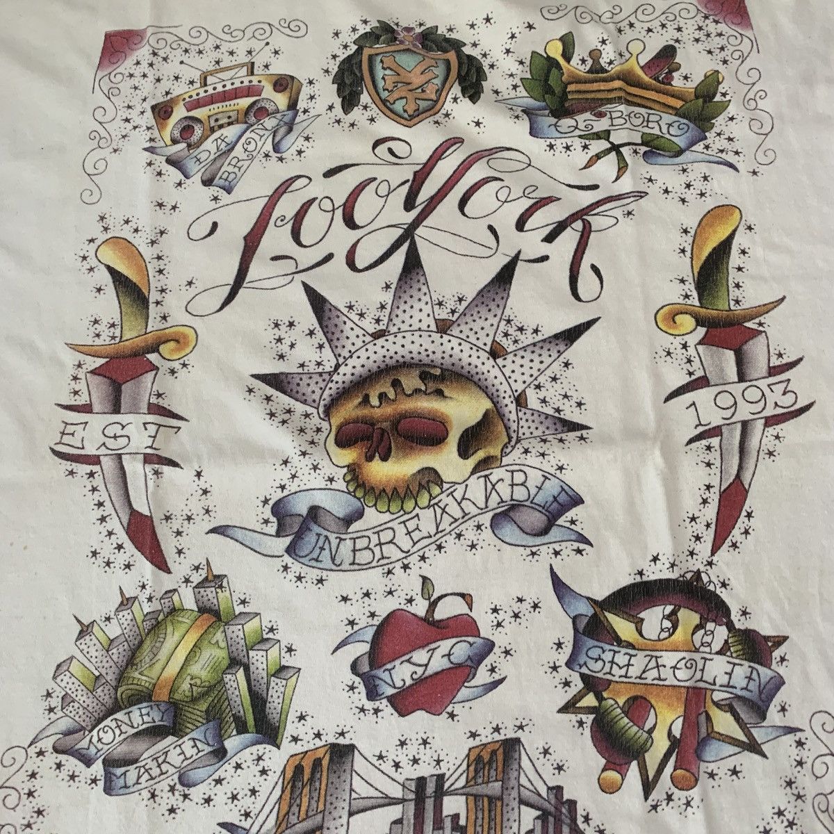 Zoo York Zoo York Unbreakable Skate Tee XXL Big Print Great Condition Size US XXL / EU 58 / 5 - 4 Thumbnail