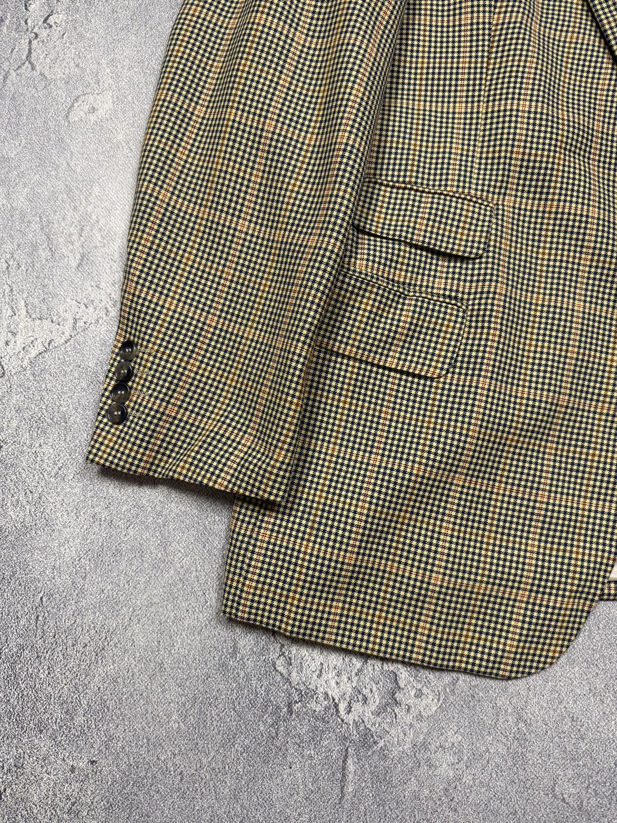 Burberry Crazy Vintage Burberry Blazer Size 54R - 5 Thumbnail