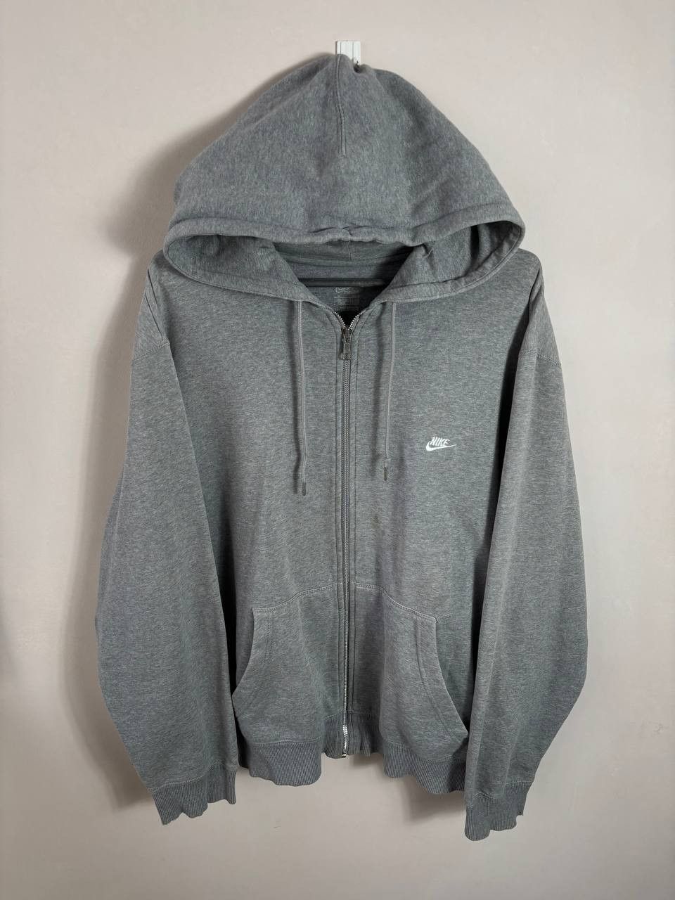 Nike Nike Baggy Oversized Bazed Gray Hoodie Size US XL / EU 56 / 4 - 1 Thumbnail
