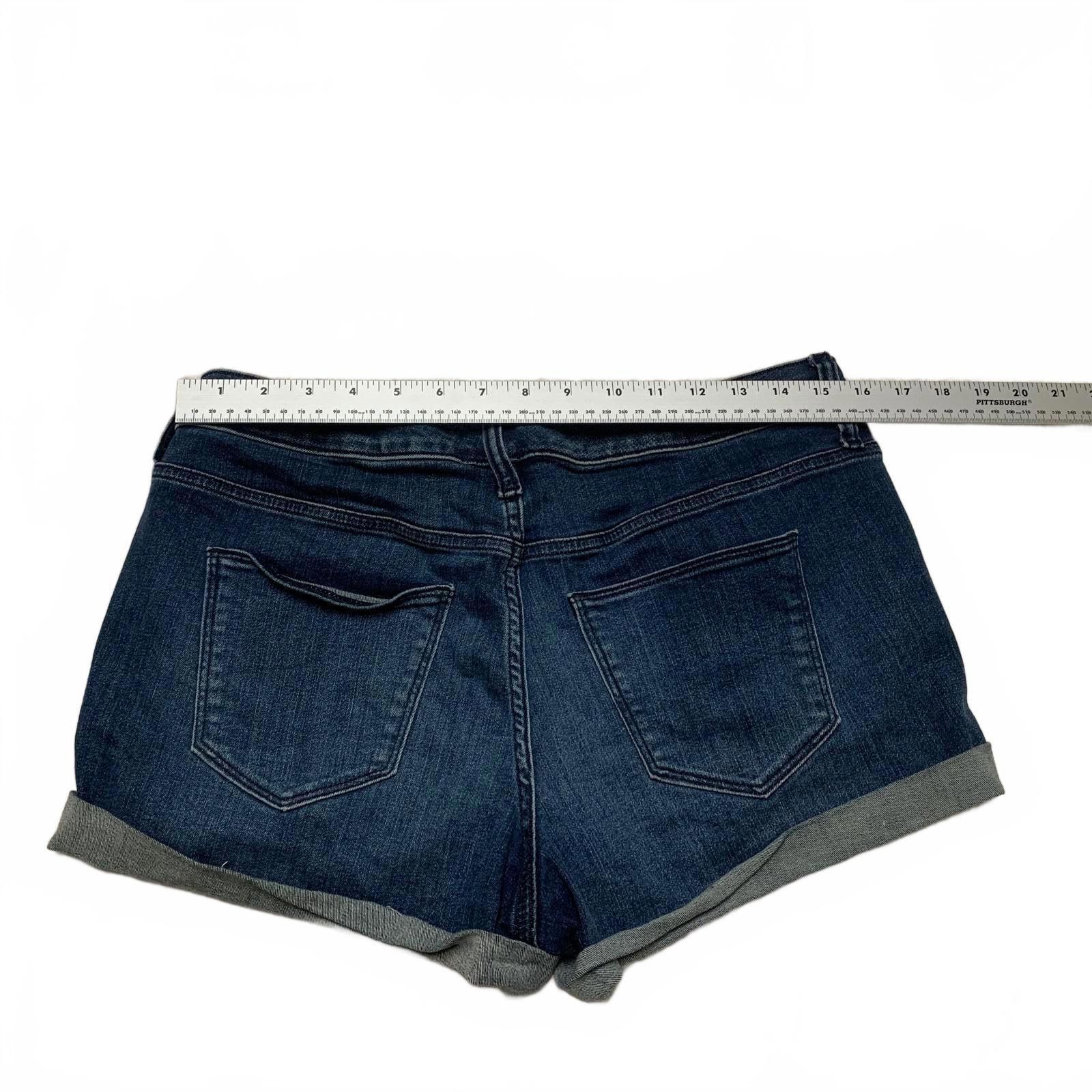 Other Universal Thread Women's Size 10 Blue Mid Rise Denim Shorts Size 32" / US 10 / IT 46 - 2 Thumbnail
