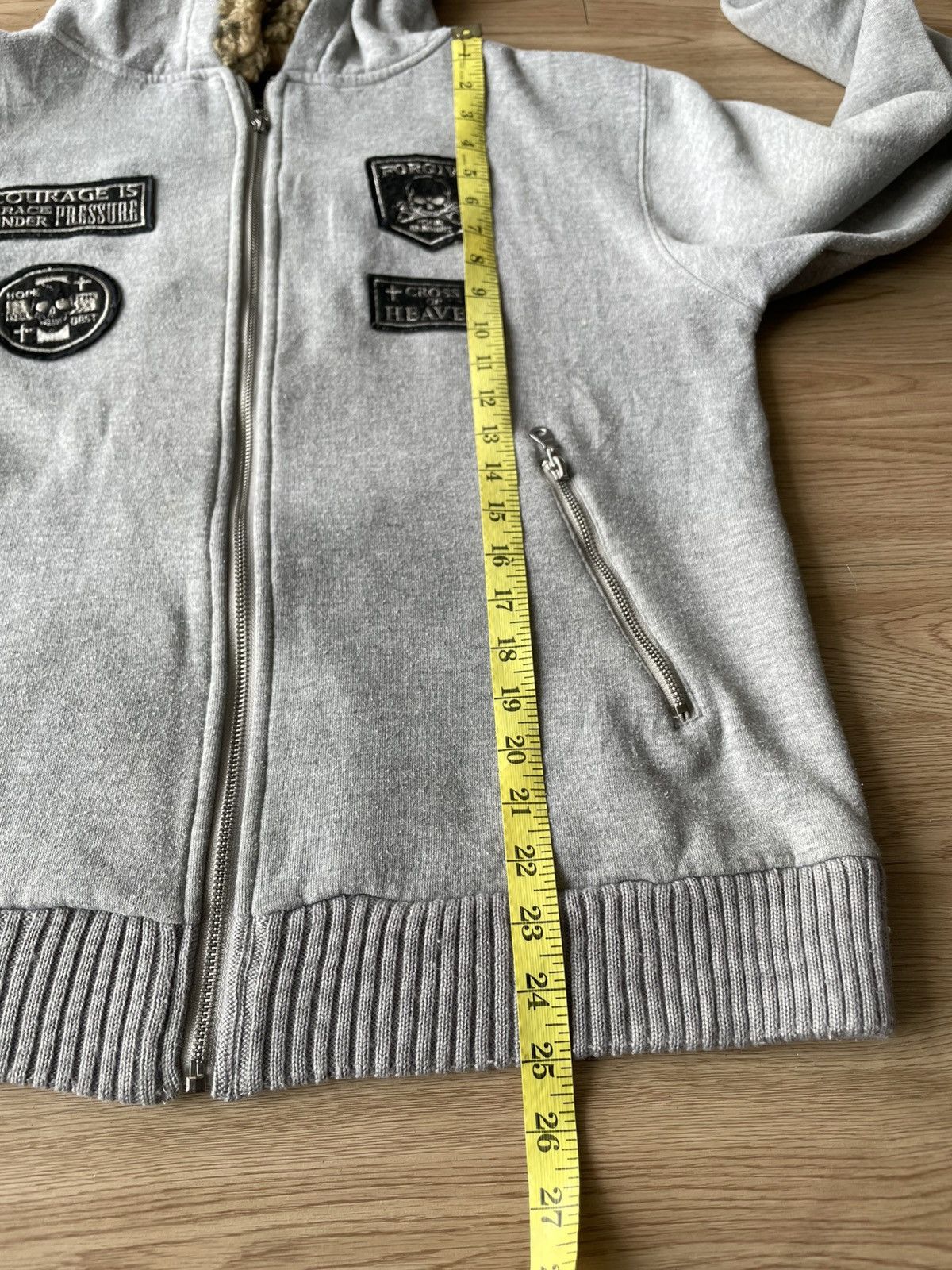 If Six Was Nine × Japanese Brand Strange Heaven Y2k Fur Punk Style Hoodie Size US L / EU 52-54 / 3 - 10 Thumbnail
