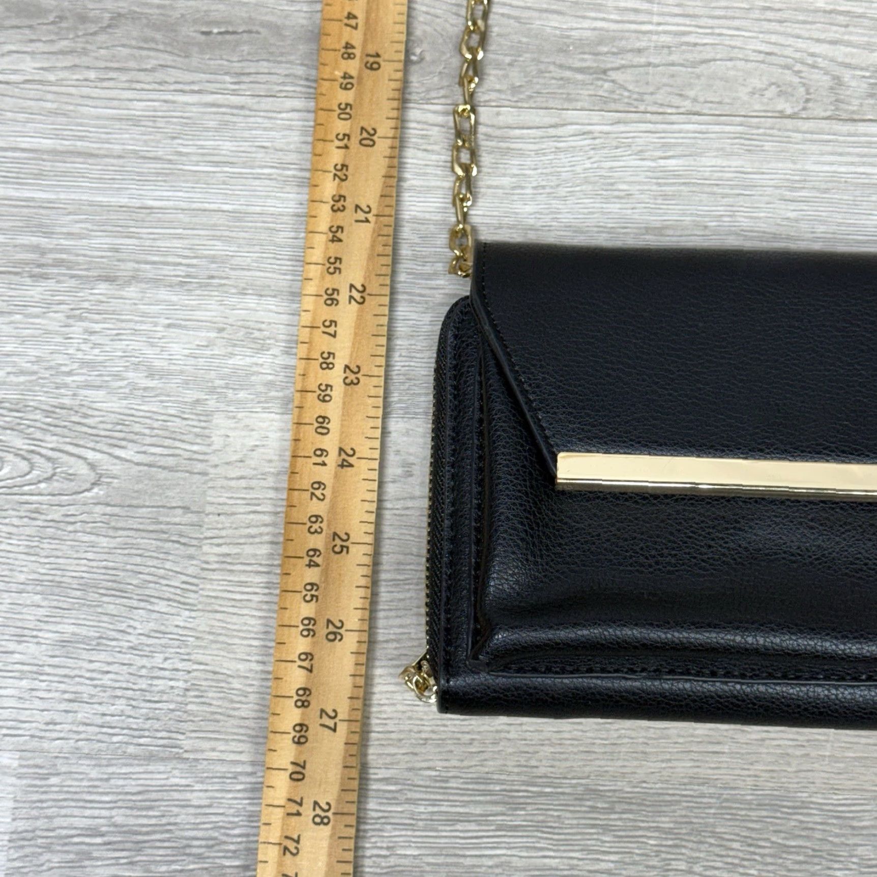 Madison MADISON WEST Black Convertible Wristlet Crossbody Bag Purse Clutch Size ONE SIZE - 4 Thumbnail