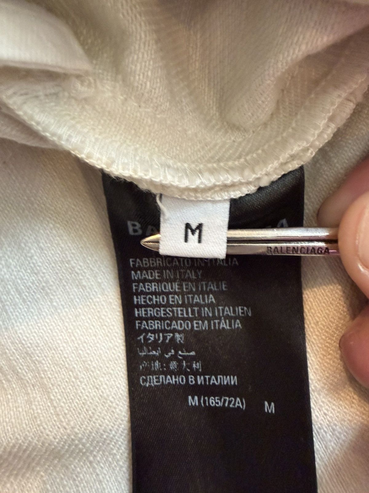 Balenciaga Balenciaga White Baggy Denim Size US 36 / EU 52 - 10 Thumbnail