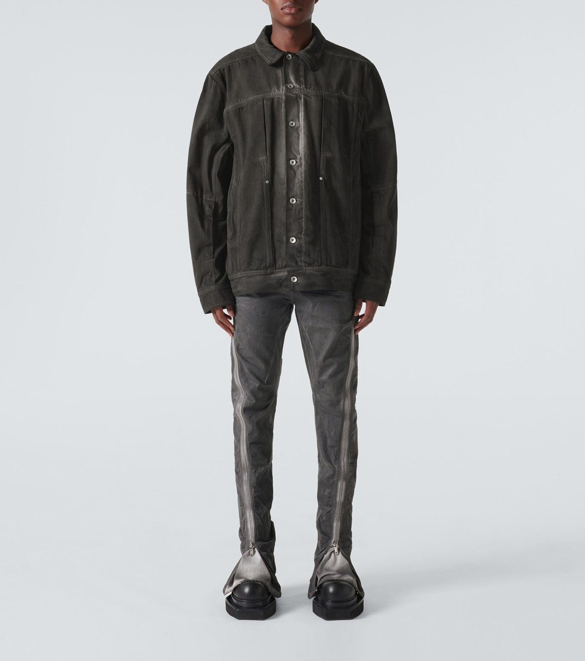 Rick Owens 🔥$3K VALUE🔥Lido Jumbo Workwear Denim Jacket